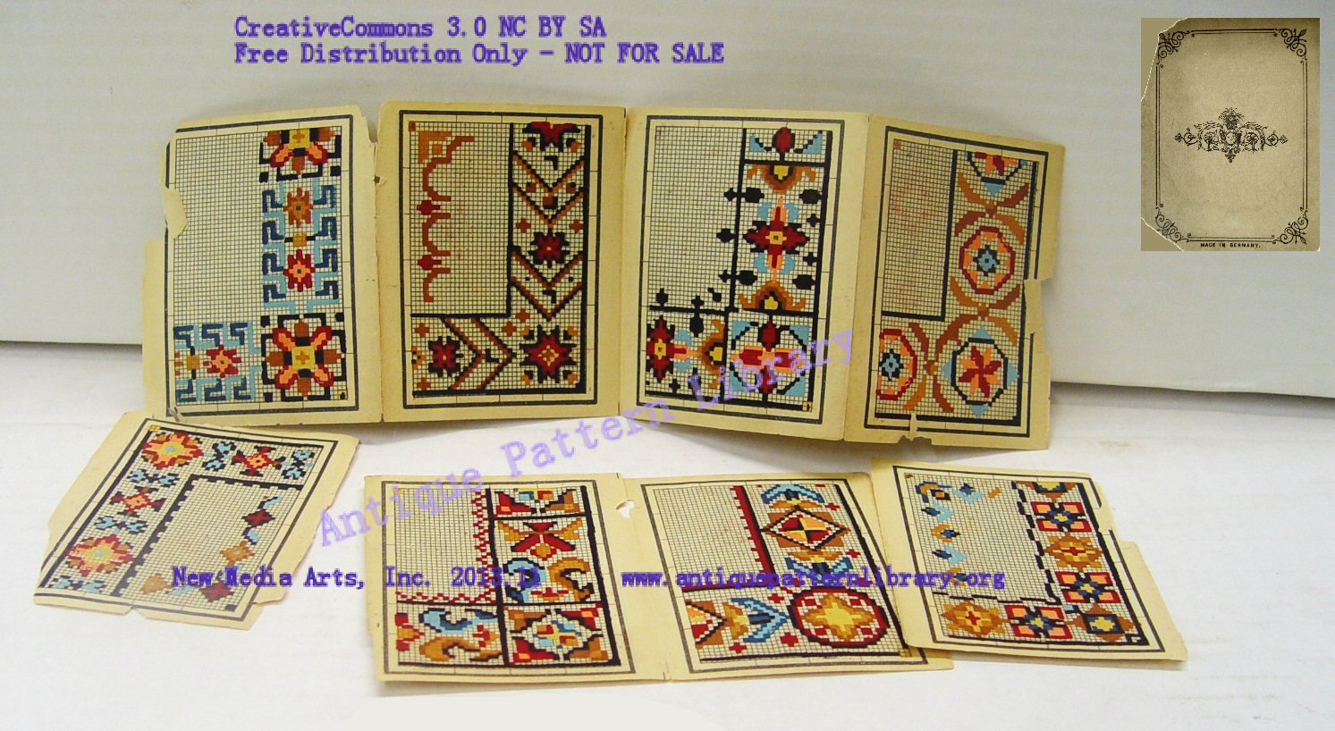 Handpainted victorian embroidery patterns
