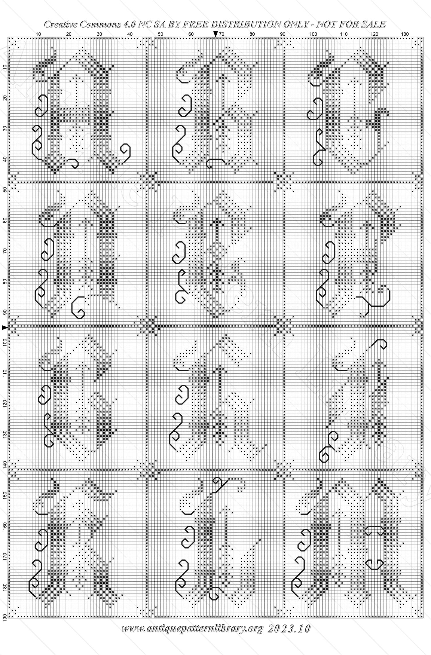 C-PR005 Dessins de Broderies