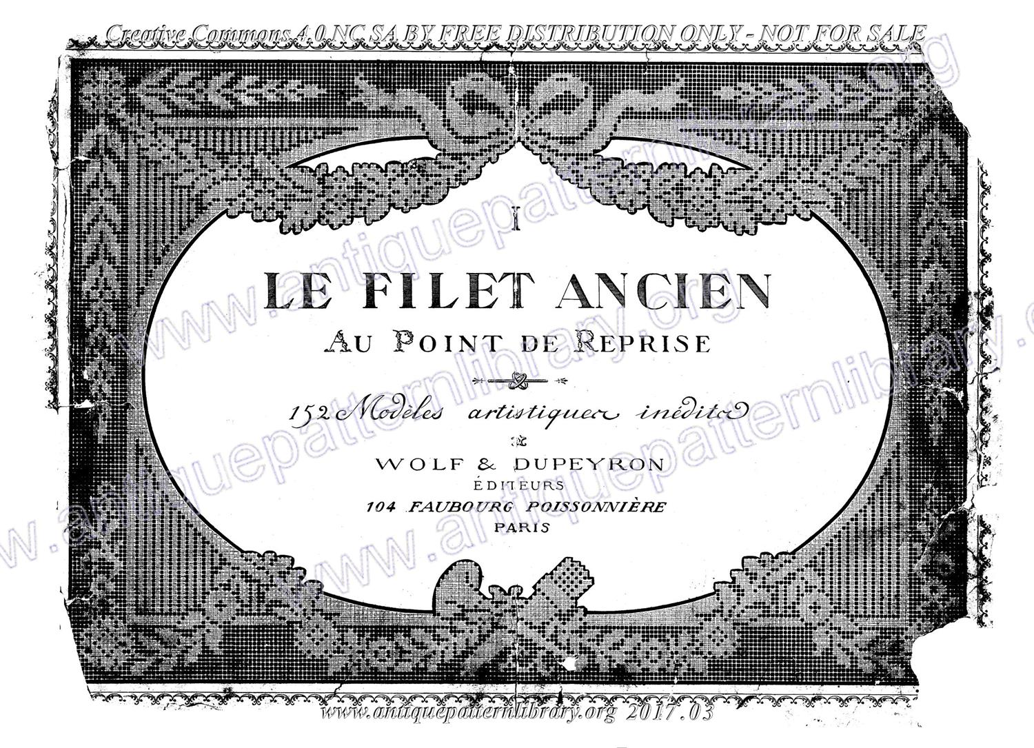 C-TT005 Le Filet Ancien au Point de Reprise I 