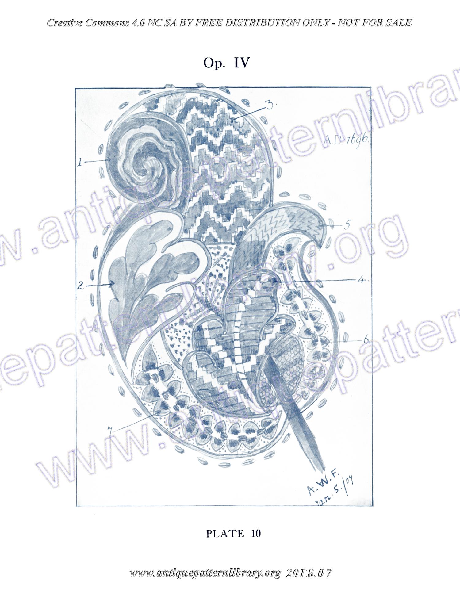 C-YS010 Jacobean Embroidery