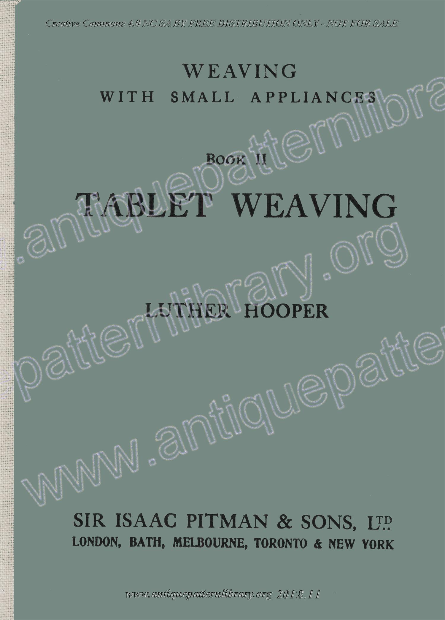 C-YS065 Tablet Weaving 