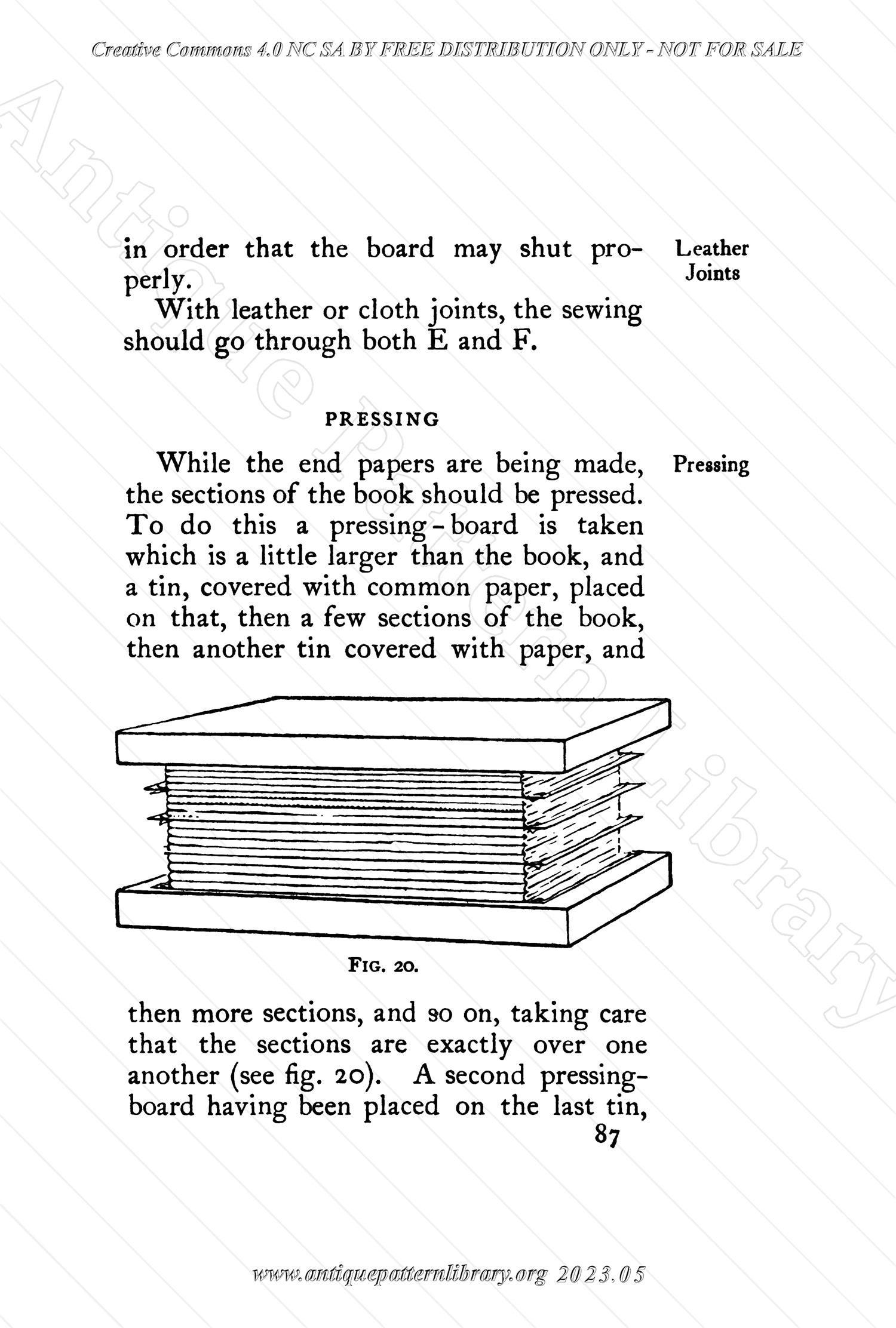 C-YS345 Bookbinding, and the Care of Books