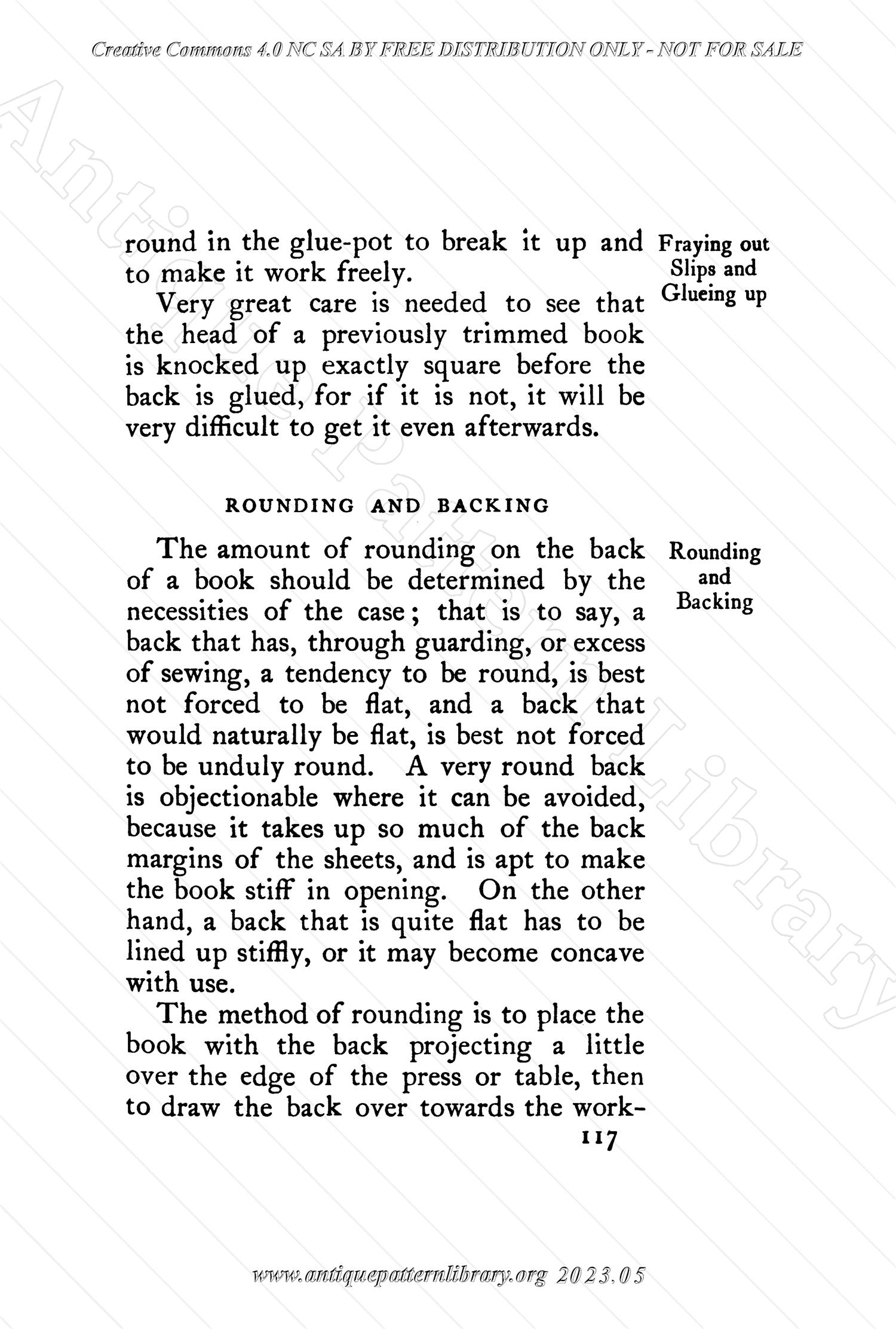 C-YS345 Bookbinding, and the Care of Books