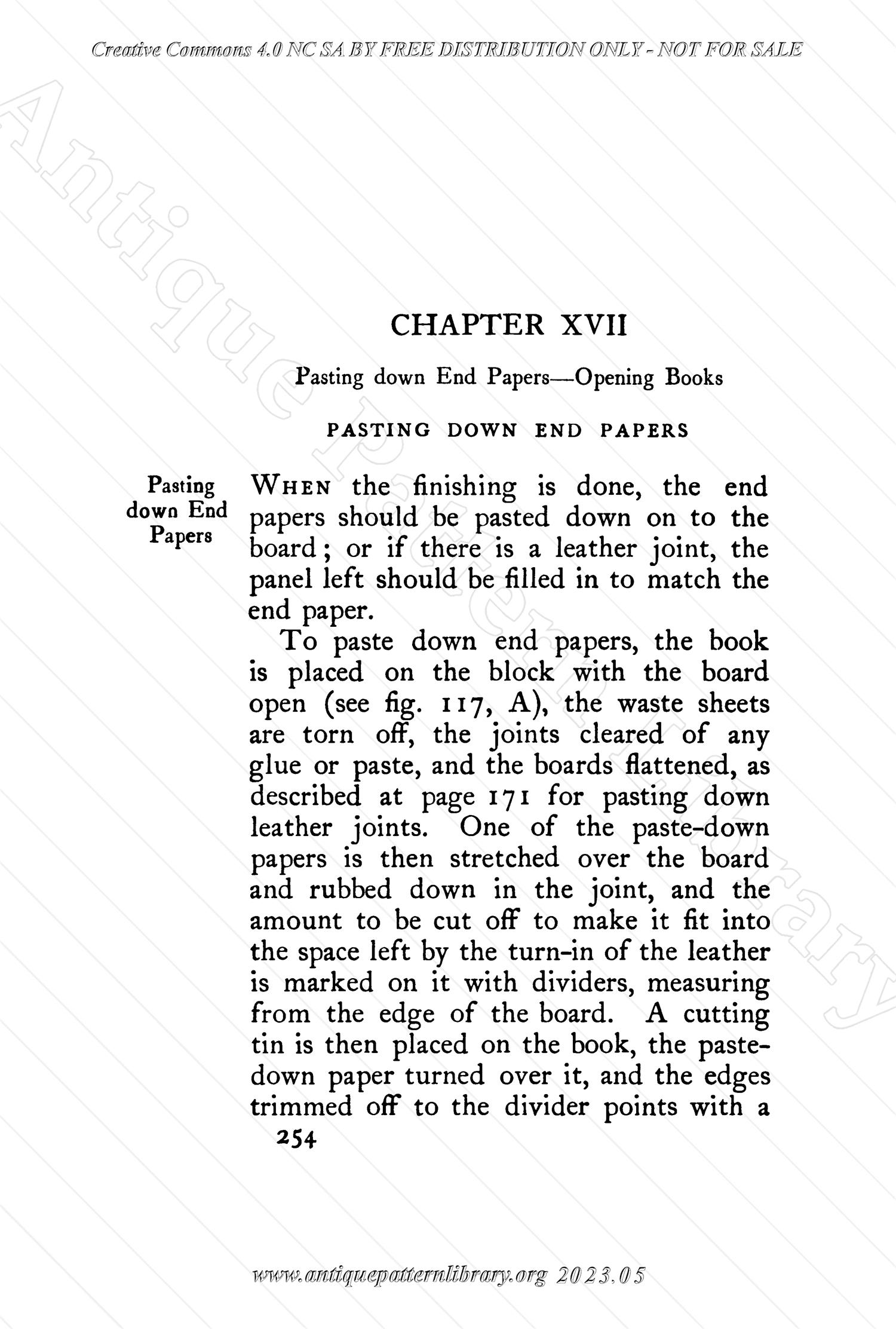 C-YS345 Bookbinding, and the Care of Books