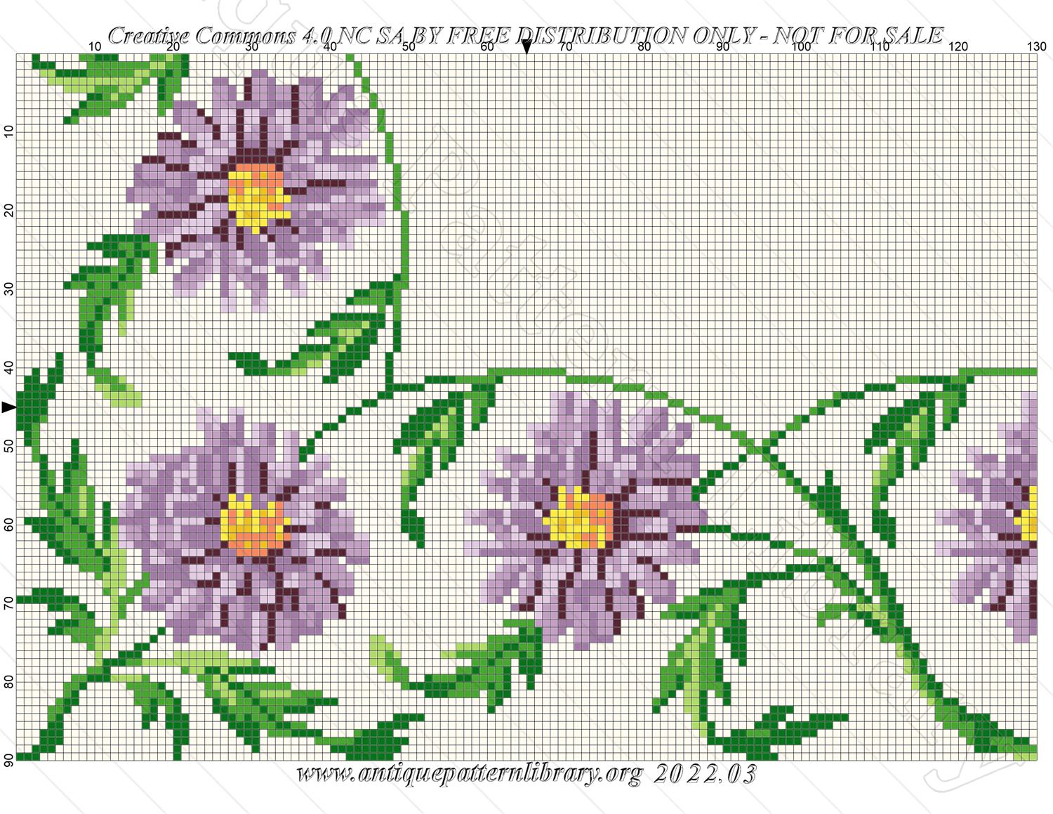 C-YS363 Corner design with flowers