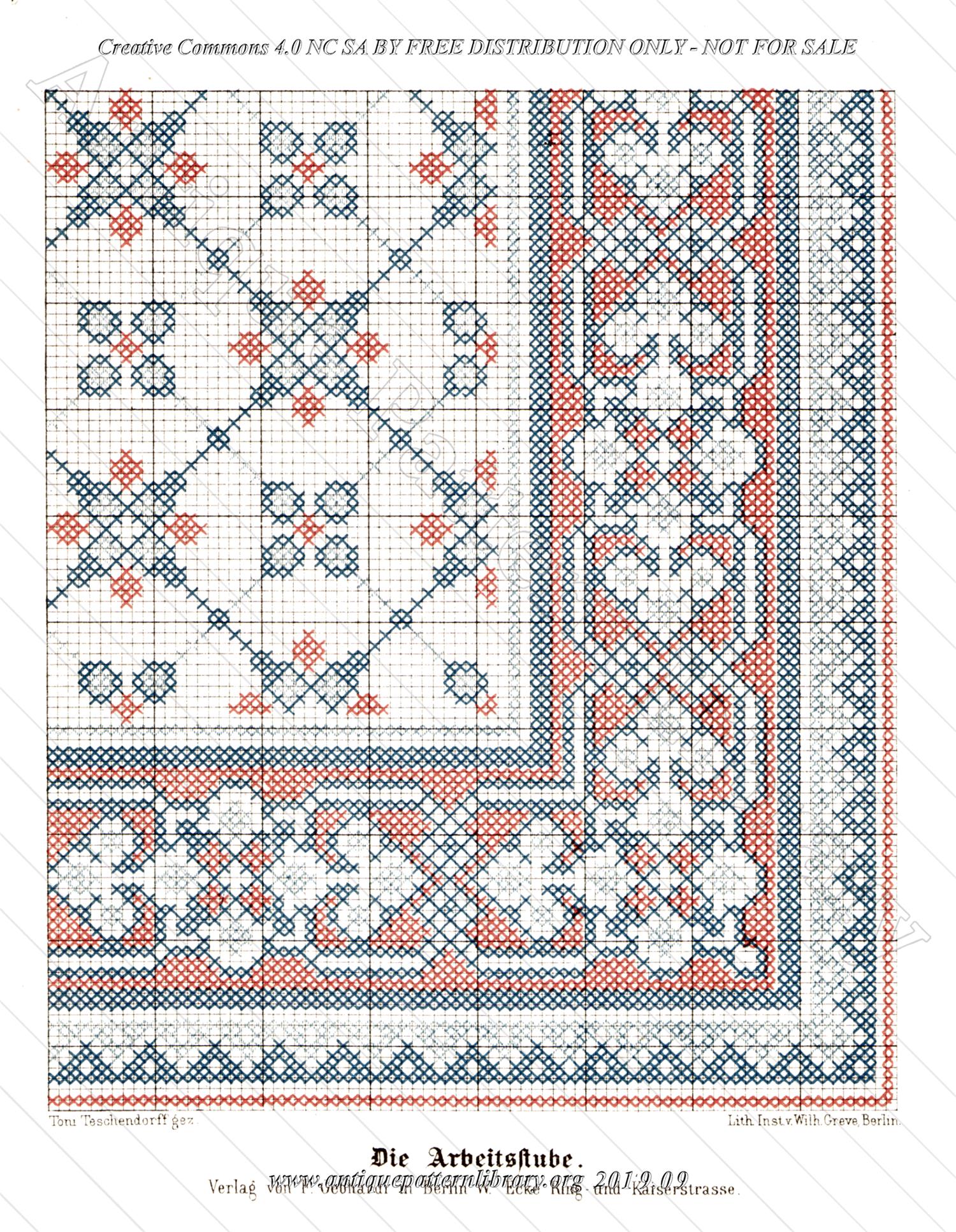 C-YS691 Quarter pattern rug design