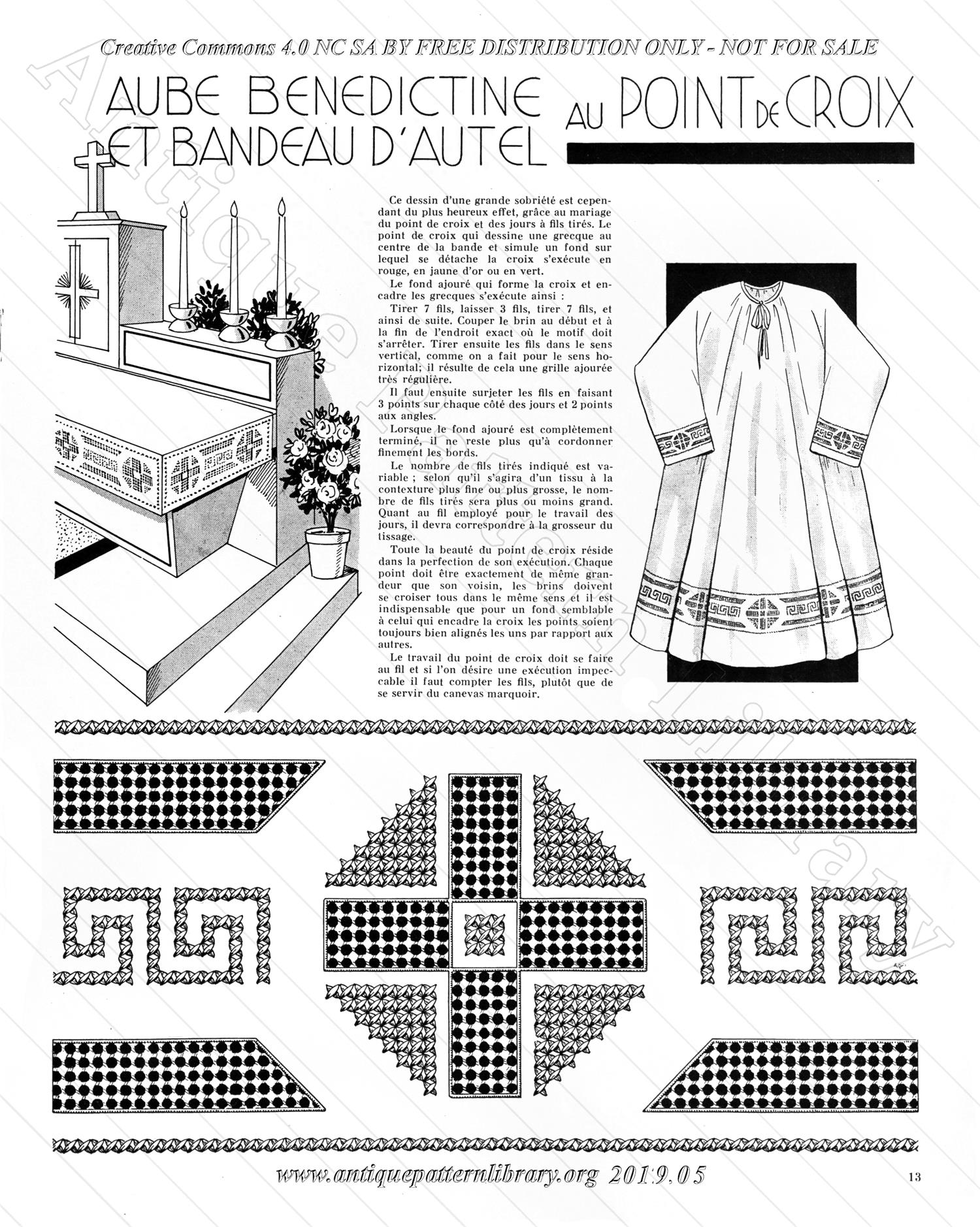 C-YS710 Broderies Liturgiques