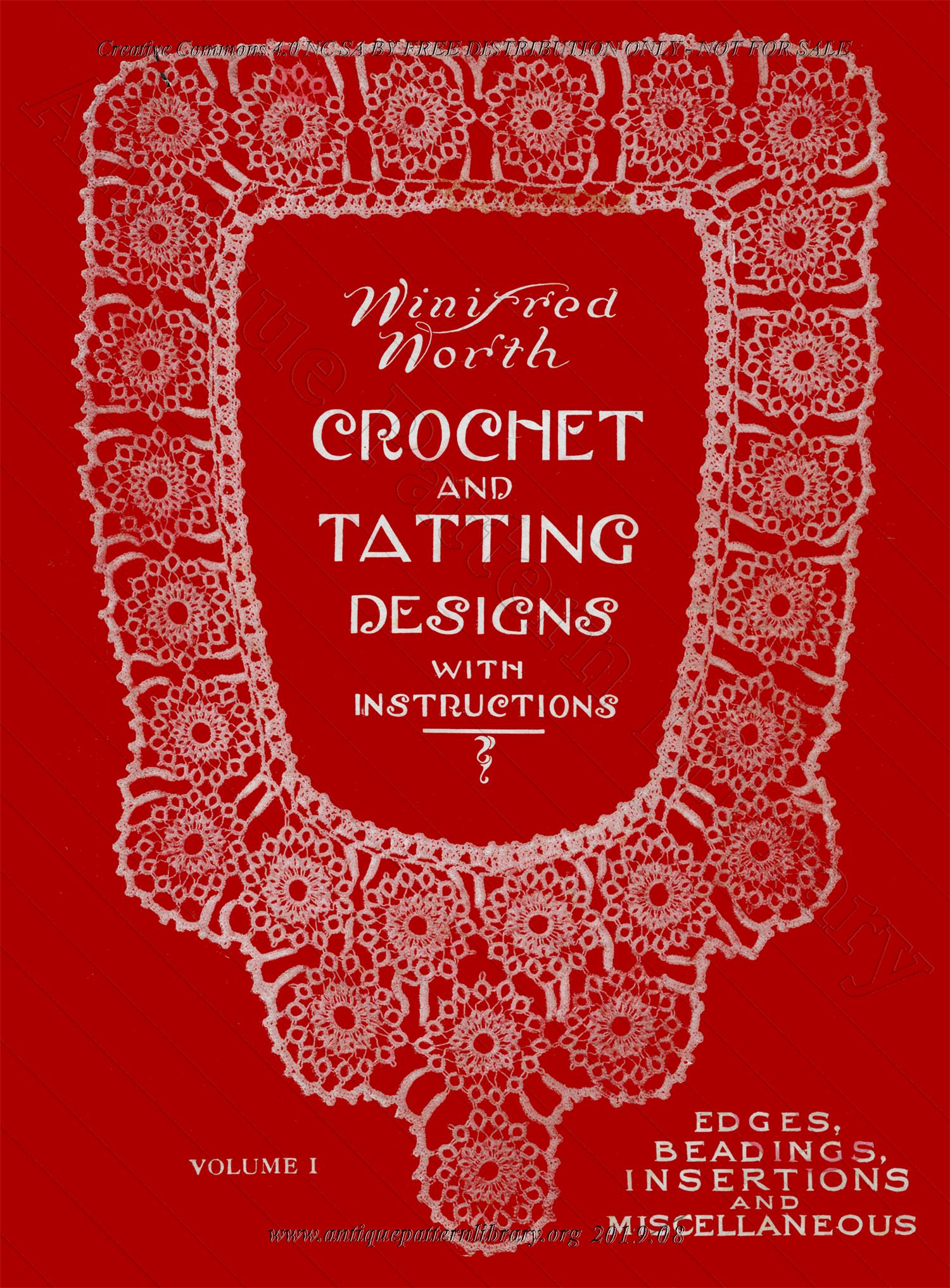 D-ME001 Crochet and Tatting Designs with Instructions