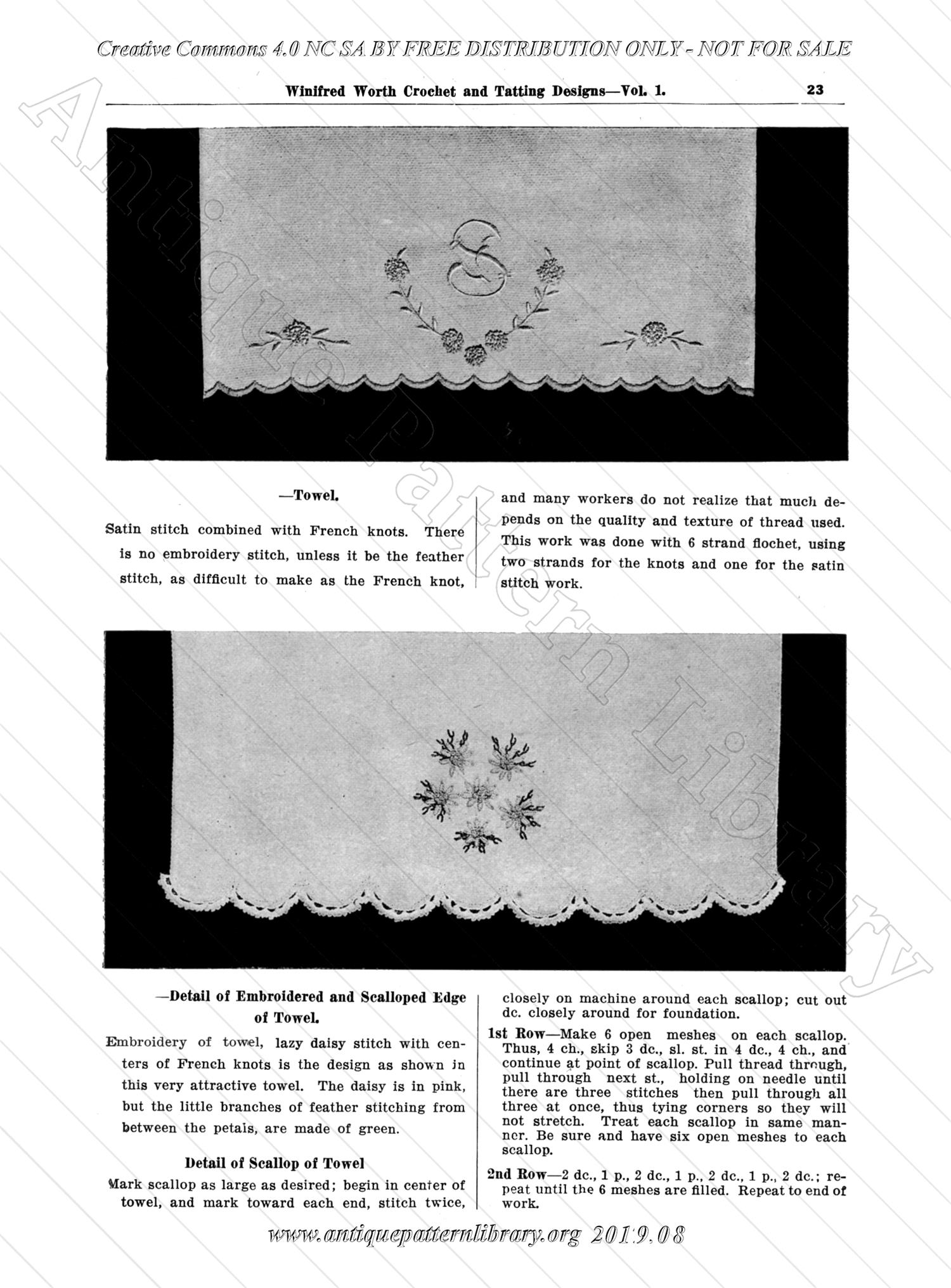 D-ME001 Crochet and Tatting Designs with Instructions