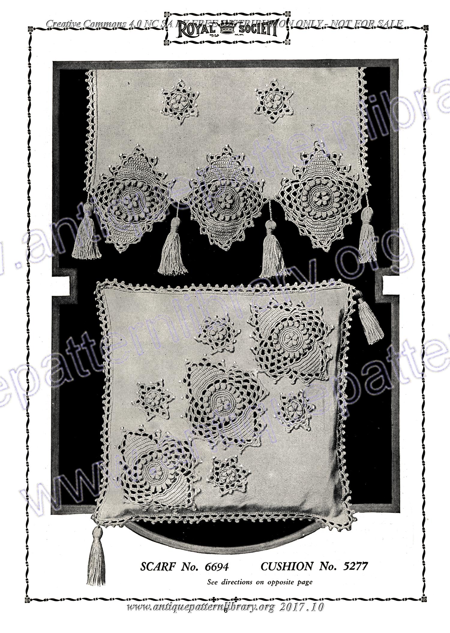 D-SW011 Royal Society Crochet No. 14 Knitting