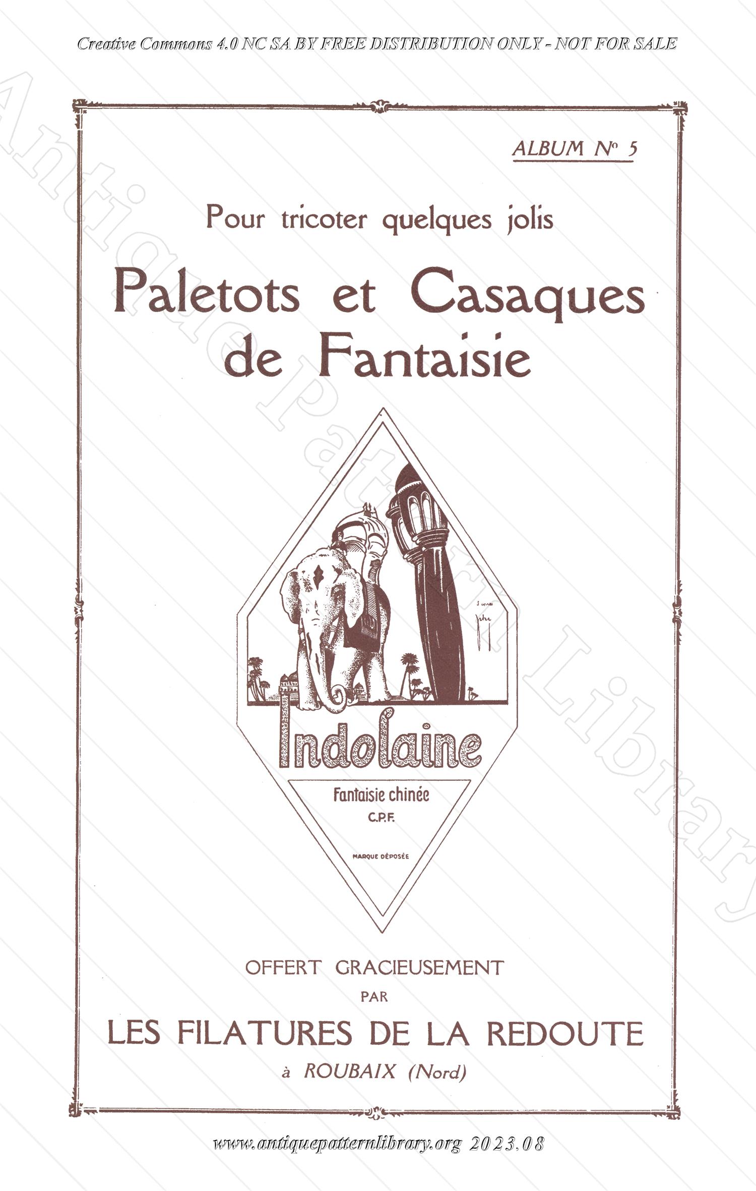 D-YS023 Paletots et Casaques de Fantaisie