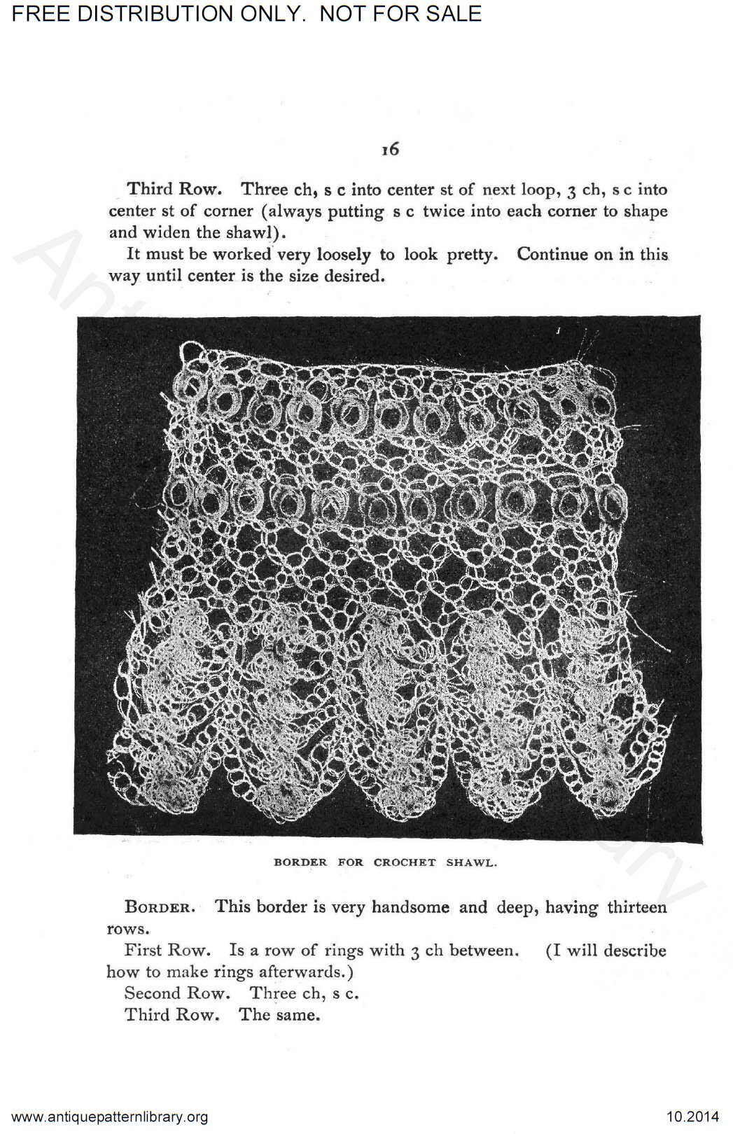 E-AK001 Priscilla Crochet Work