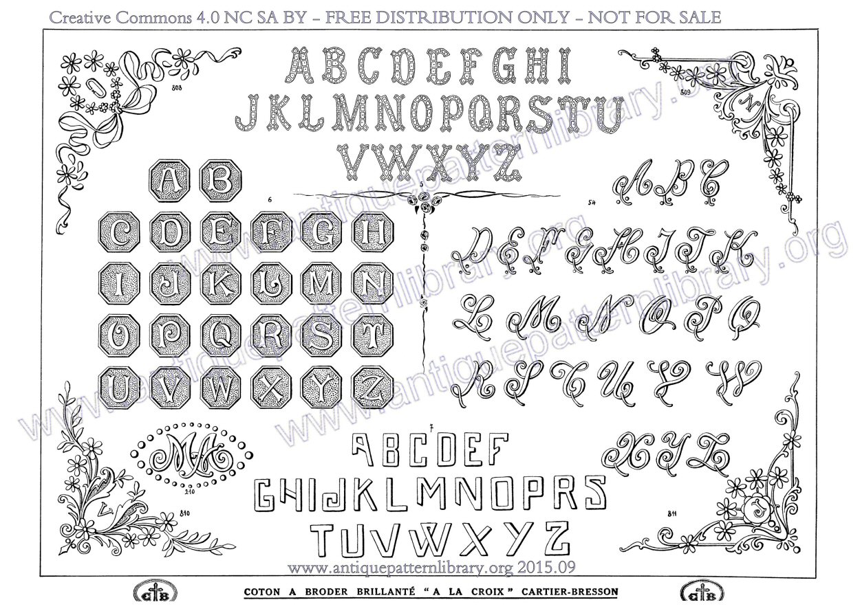 E-II001 Alphabets et Chiffres I