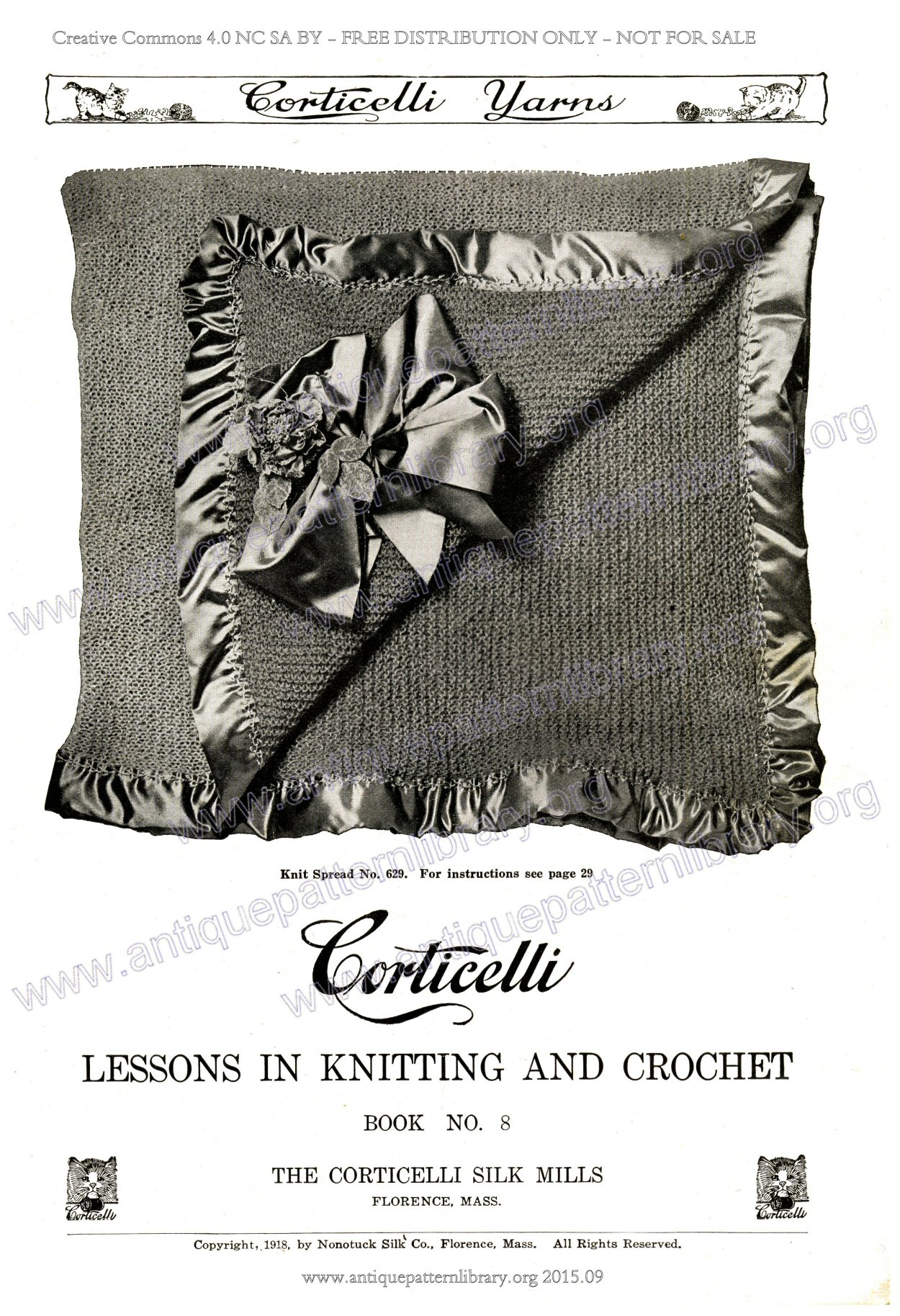 E-MC001 Corticelli Yarn Book no. 8