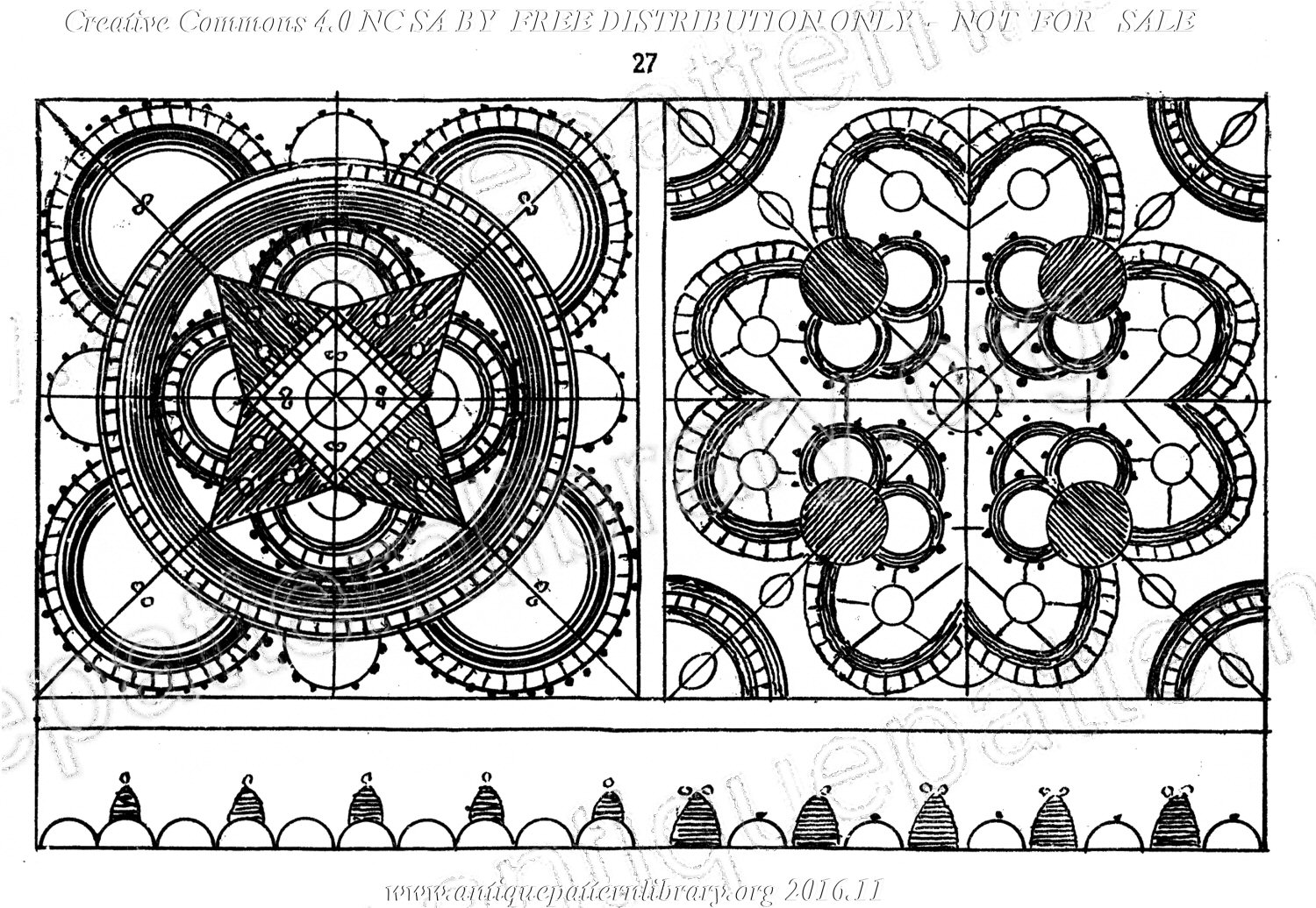 E-WM028 Disegni di Trafori - Punto in Aria