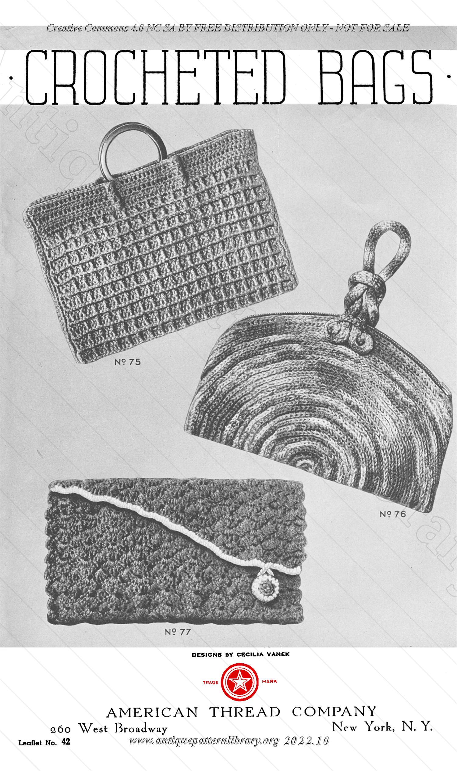 E-WM061 Crocheted Bags