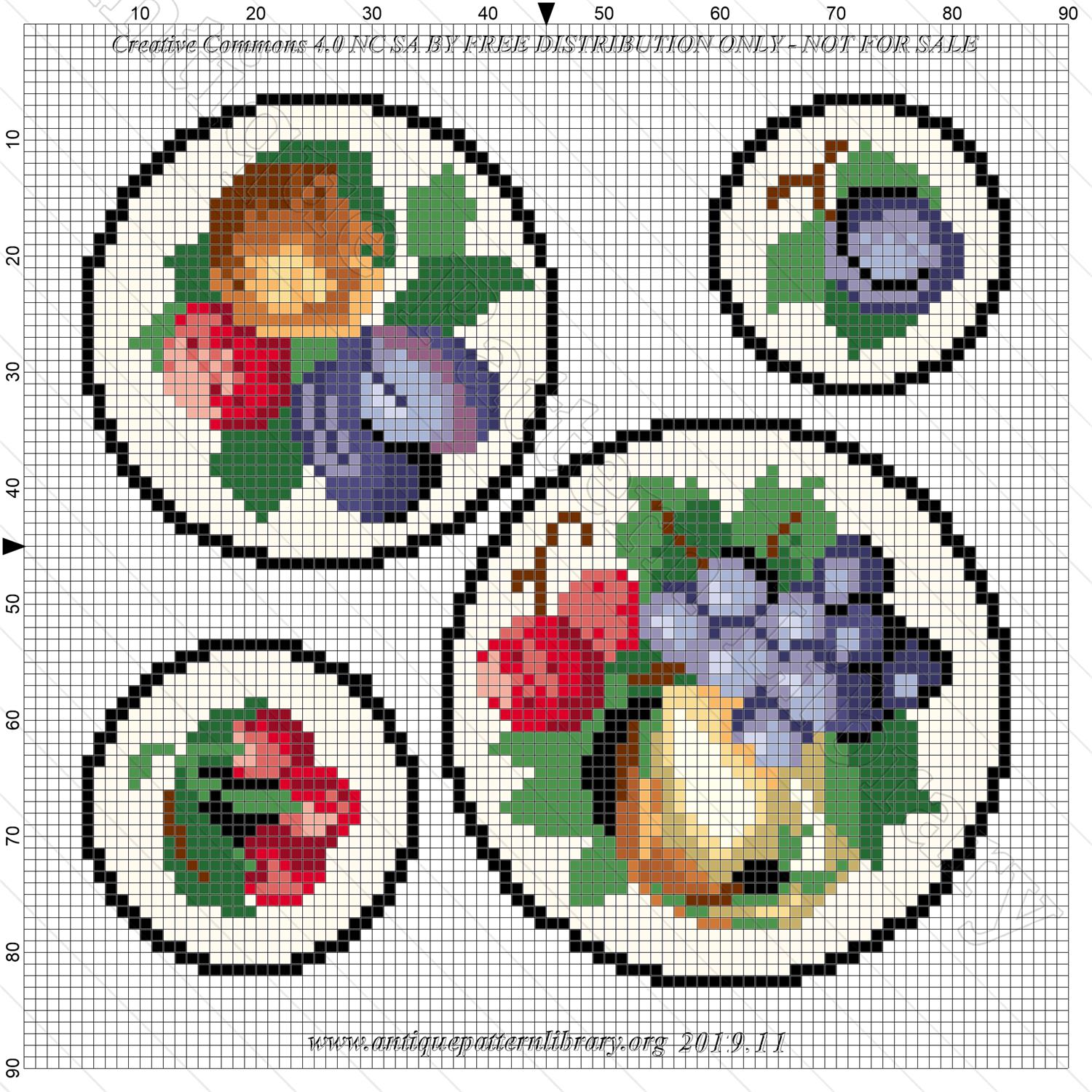 F-IS033 Fruit motifs