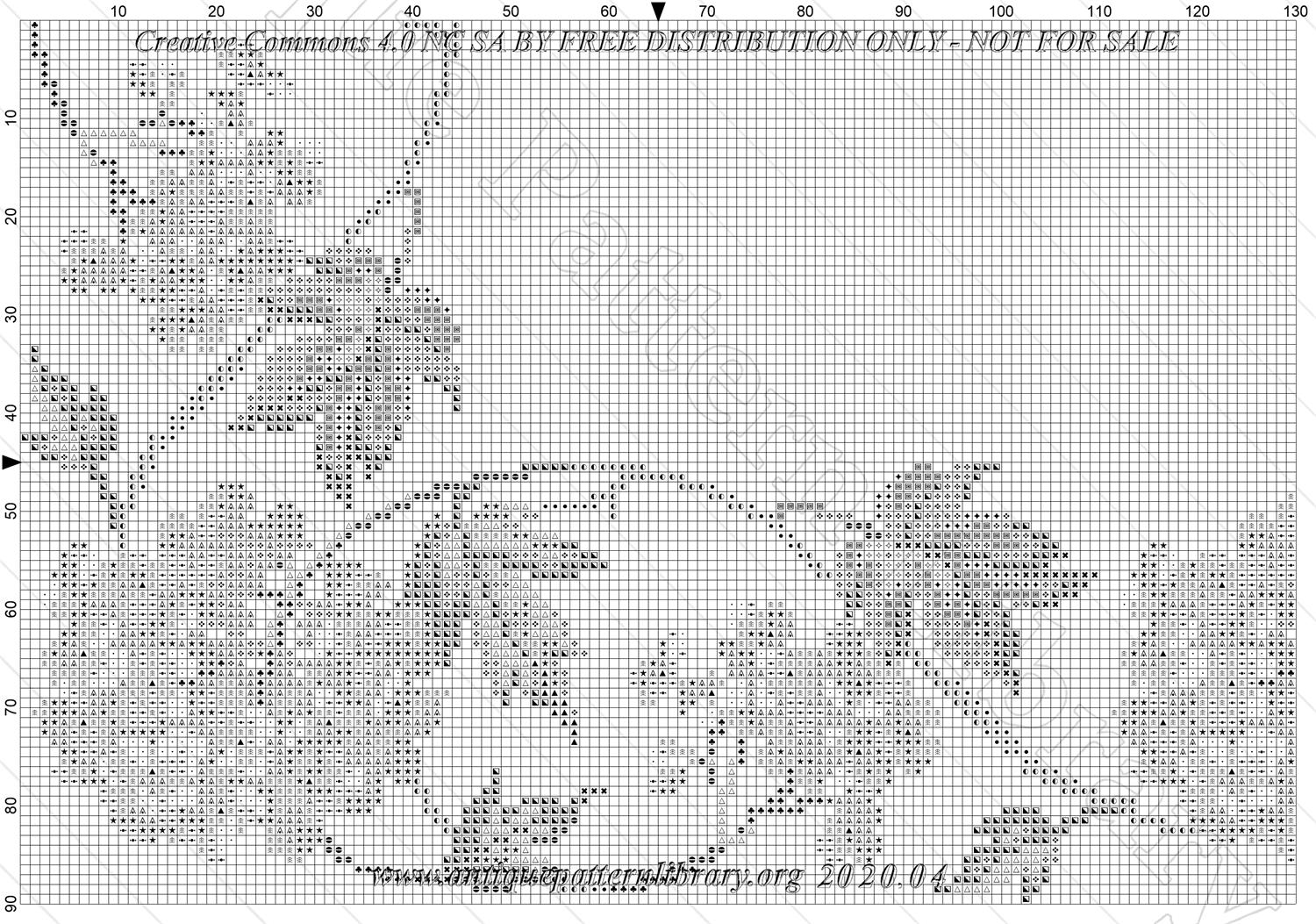 F-IS071 White clustered flowers corner design