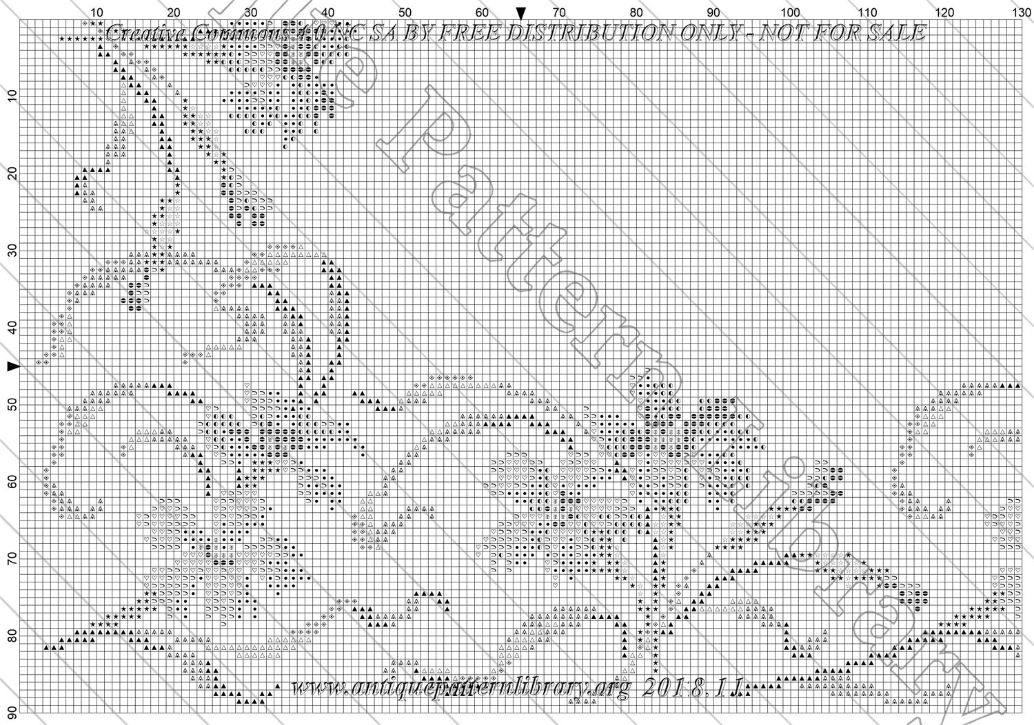 F-IS080 Floral corner pattern