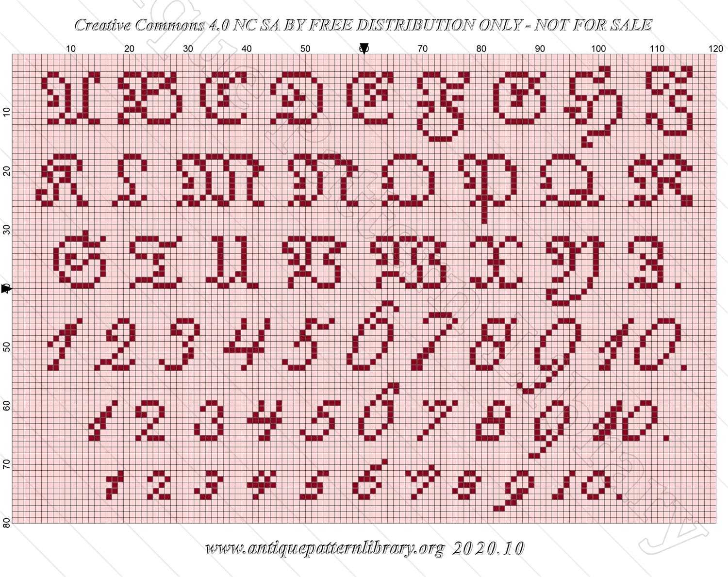 F-IS114 Moderne Stickvorlagen No. 242