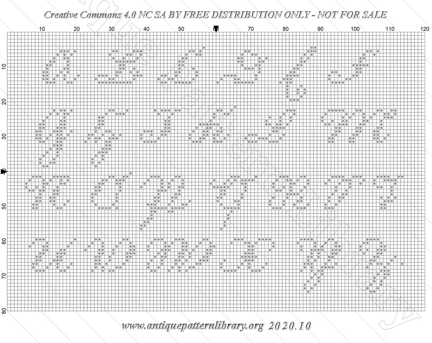 F-IS114 Moderne Stickvorlagen No. 242