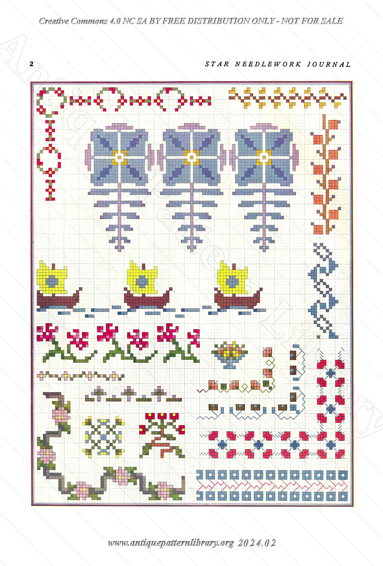 F-IS131 Star Needlework Journal 