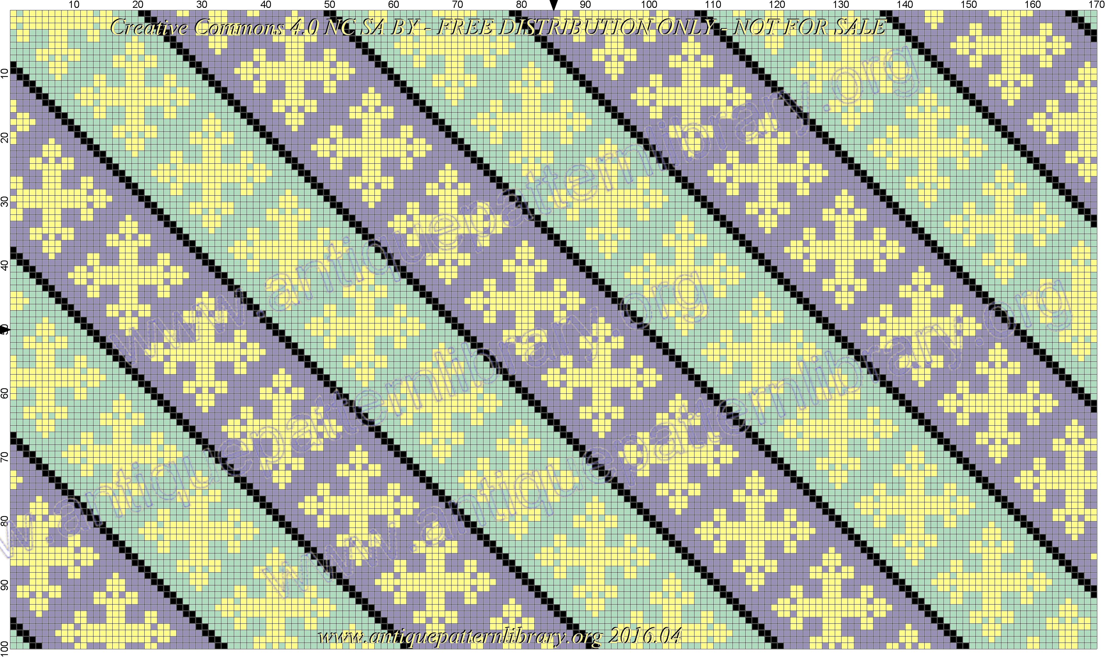 F-PT008 Heraldic cross pattern