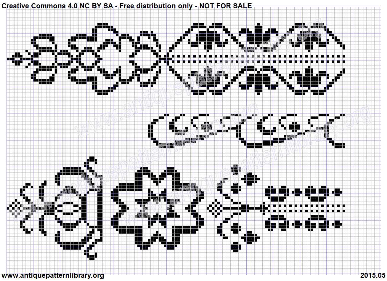 F-SF001 1730 Embroidery Pattern book