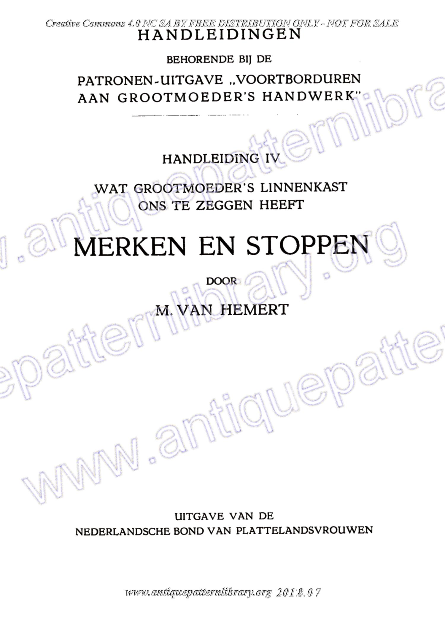 F-WM095 4. Merken En Stoppen