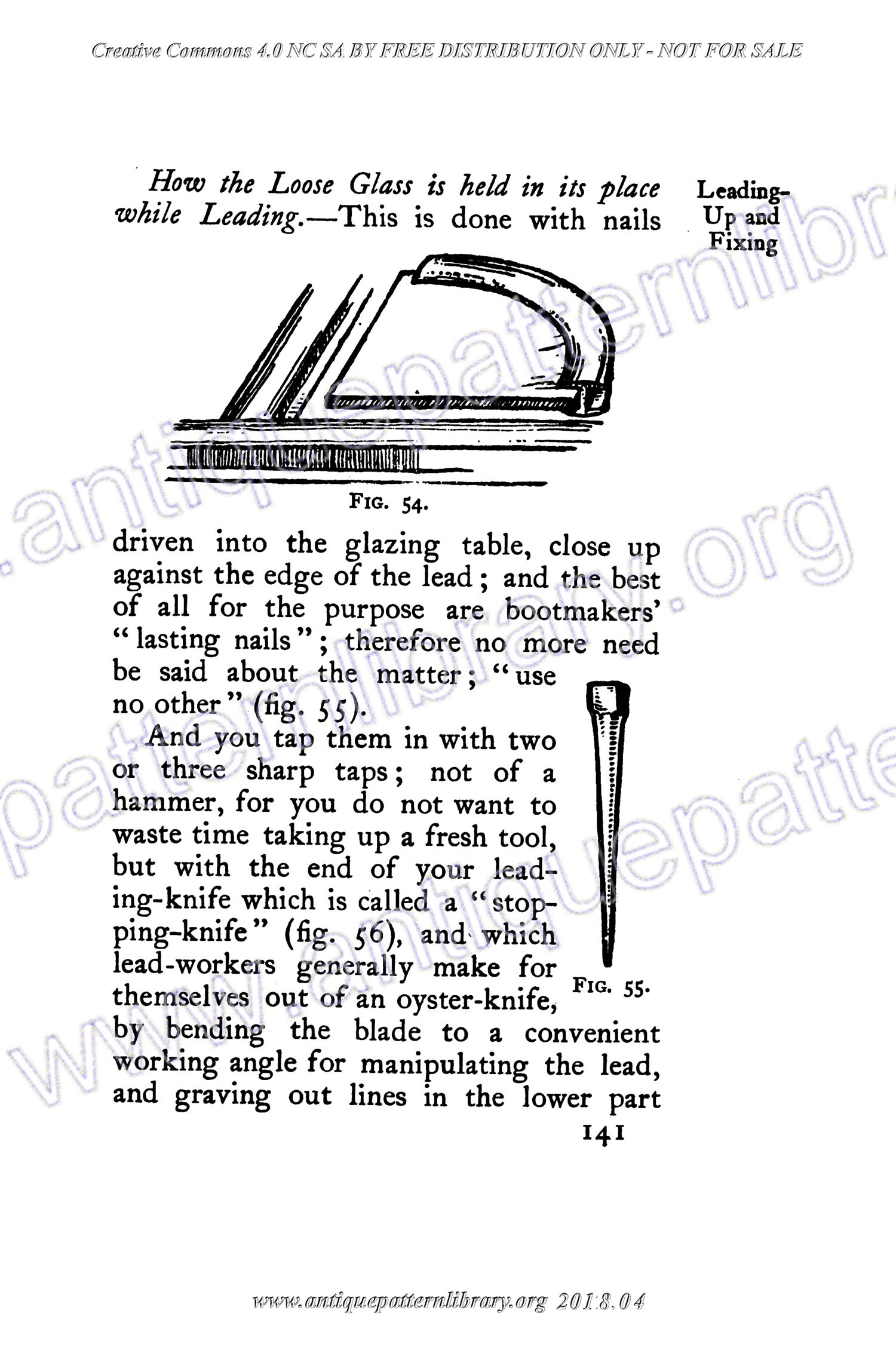 F-WM137 No. IV. Stained Glass Work