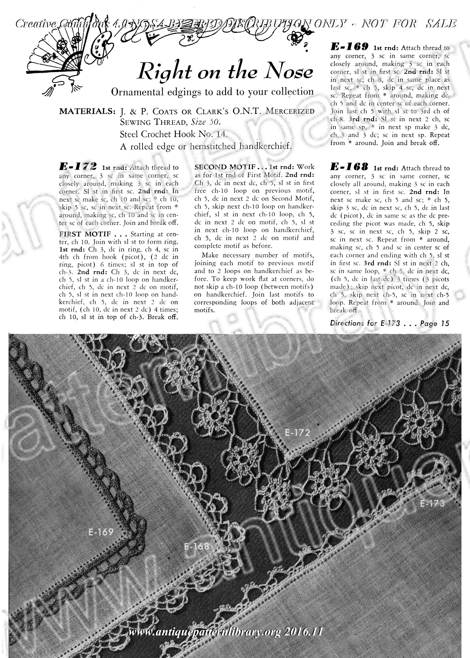 G-HD005 Handkerchief Edgings