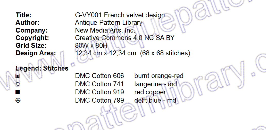 G-VY001 Velvet design.