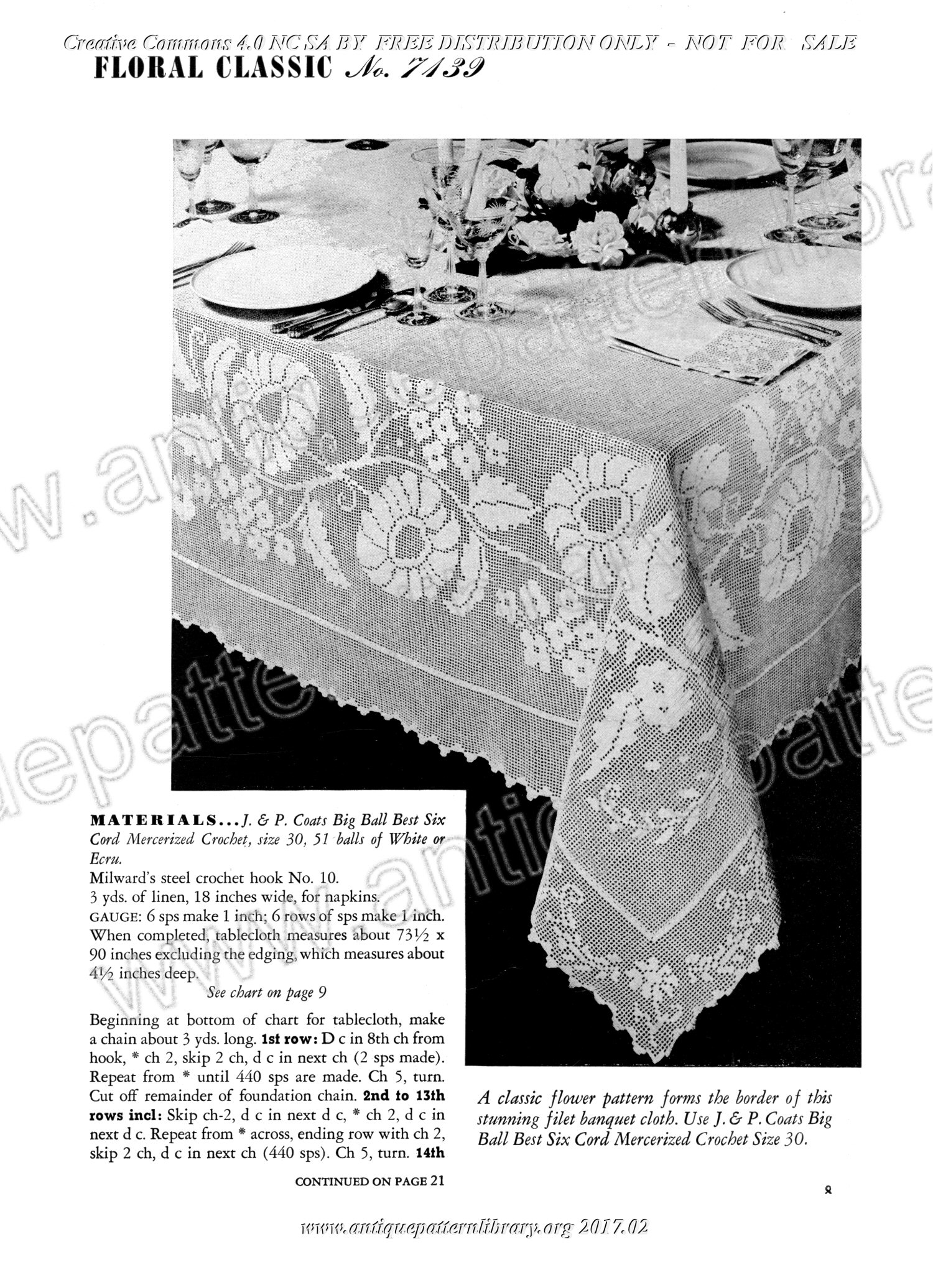 H-BW001 New Ideas In Crochet - Table Topics