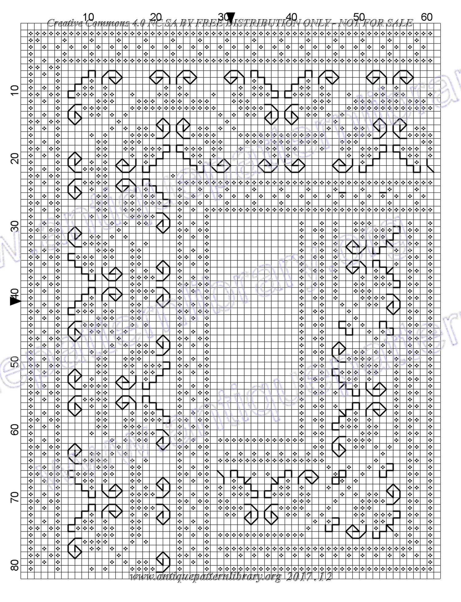 H-FR109 Stickmuster fur Schule und Haus