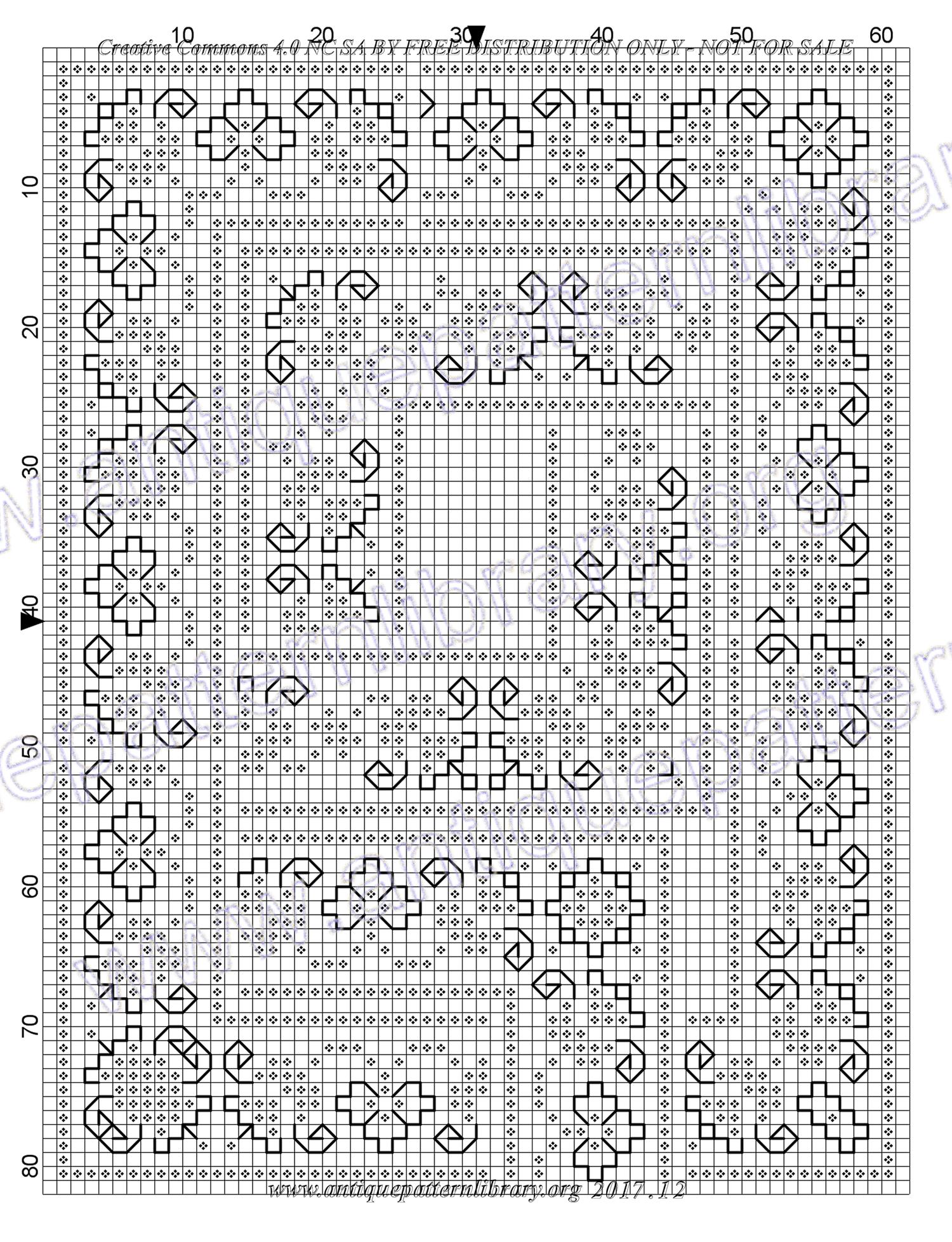 H-FR109 Stickmuster fur Schule und Haus