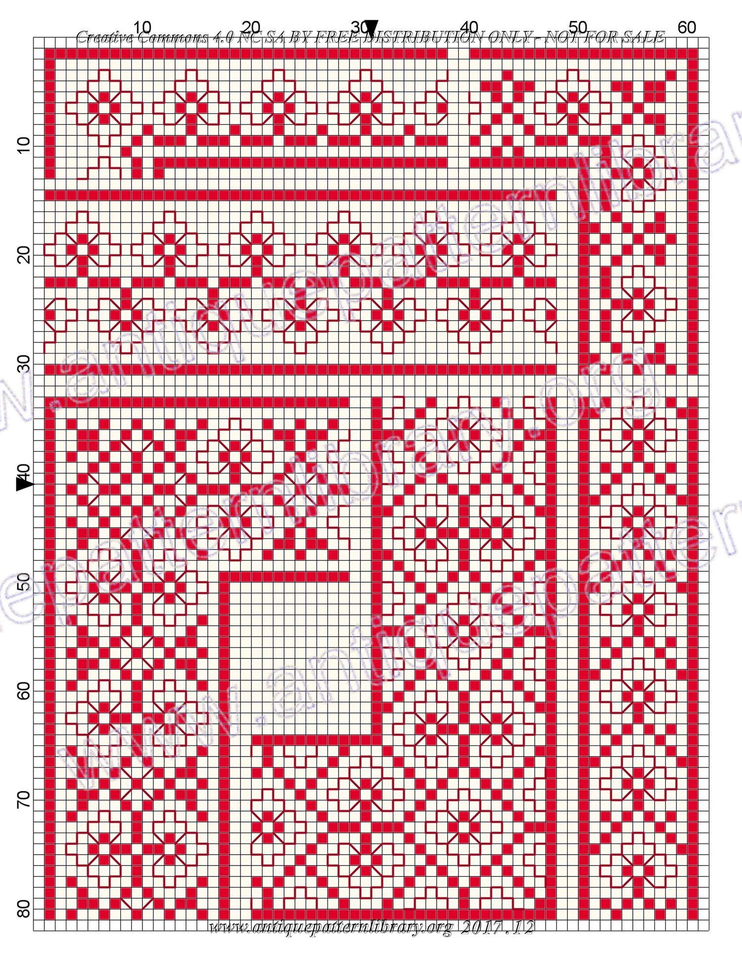 H-FR109 Stickmuster fur Schule und Haus