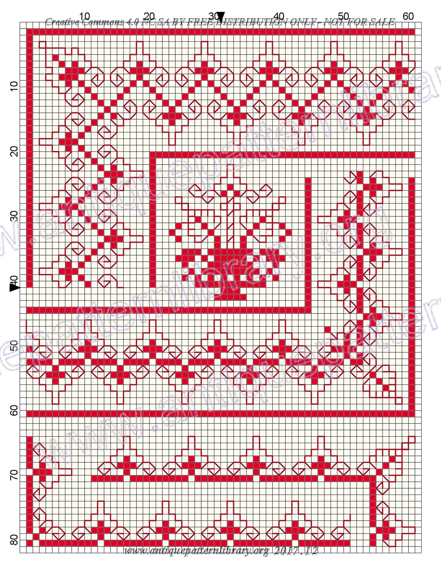 H-FR109 Stickmuster fur Schule und Haus