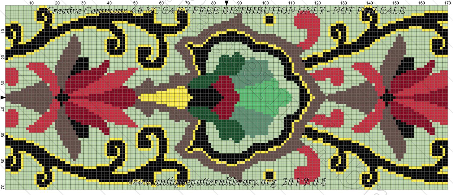 H-FR112 Floral Border Design