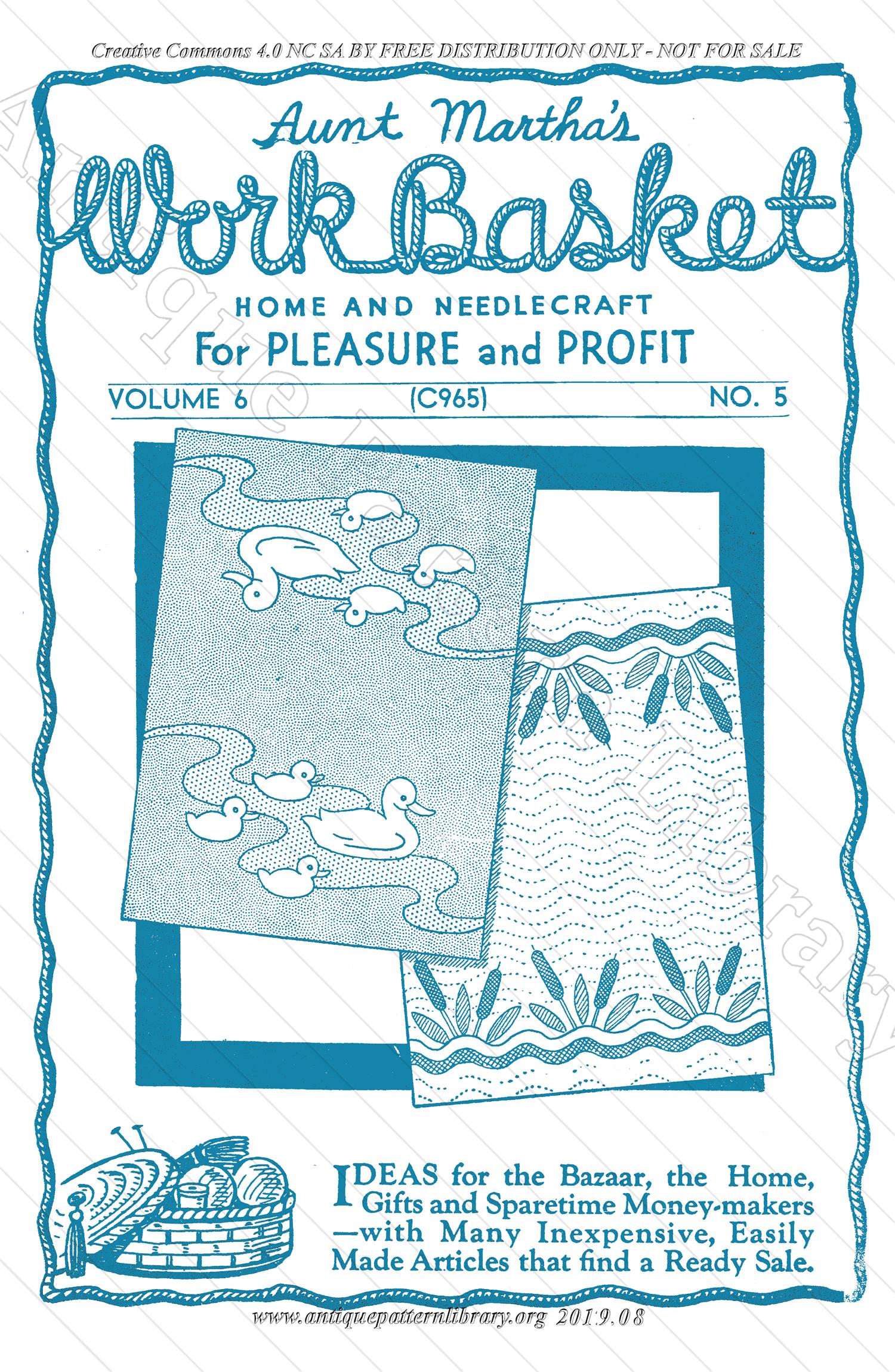 H-ML060 The Workbasket Vol. 6 No. 5