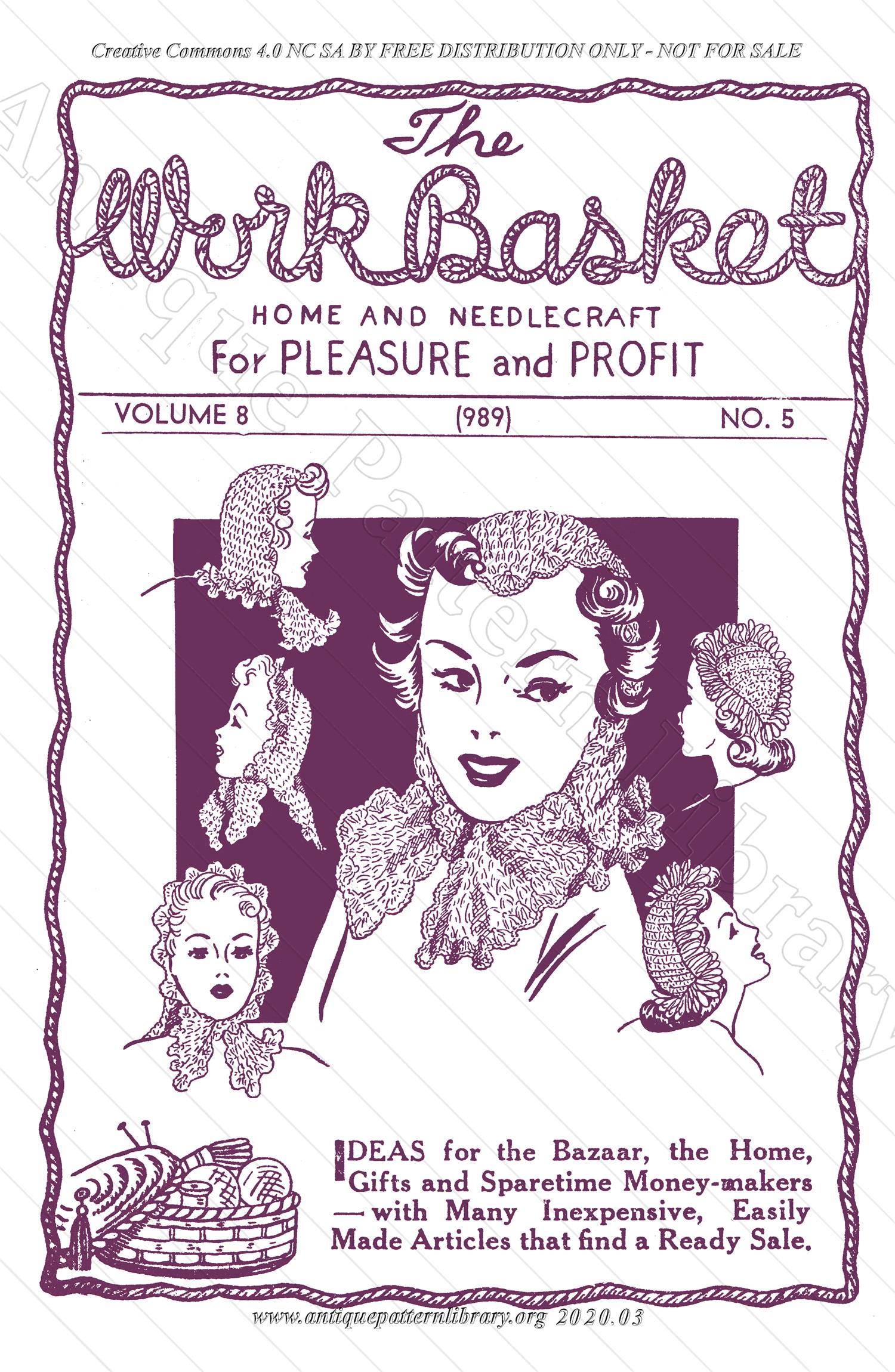 H-ML083 The Workbasket Vol. 8 No. 5