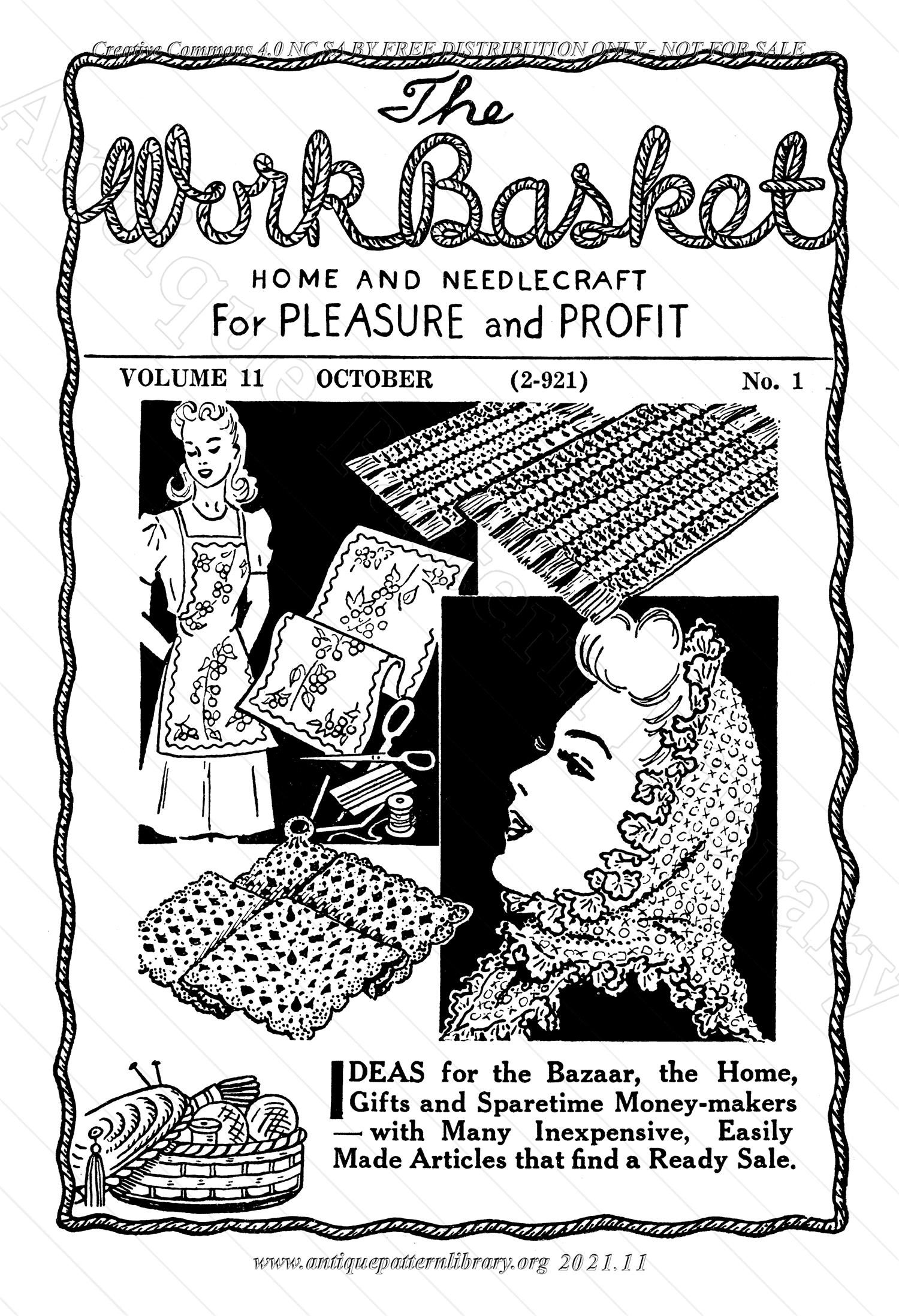 H-ML115 The Workbasket Vol. 11 No. 1