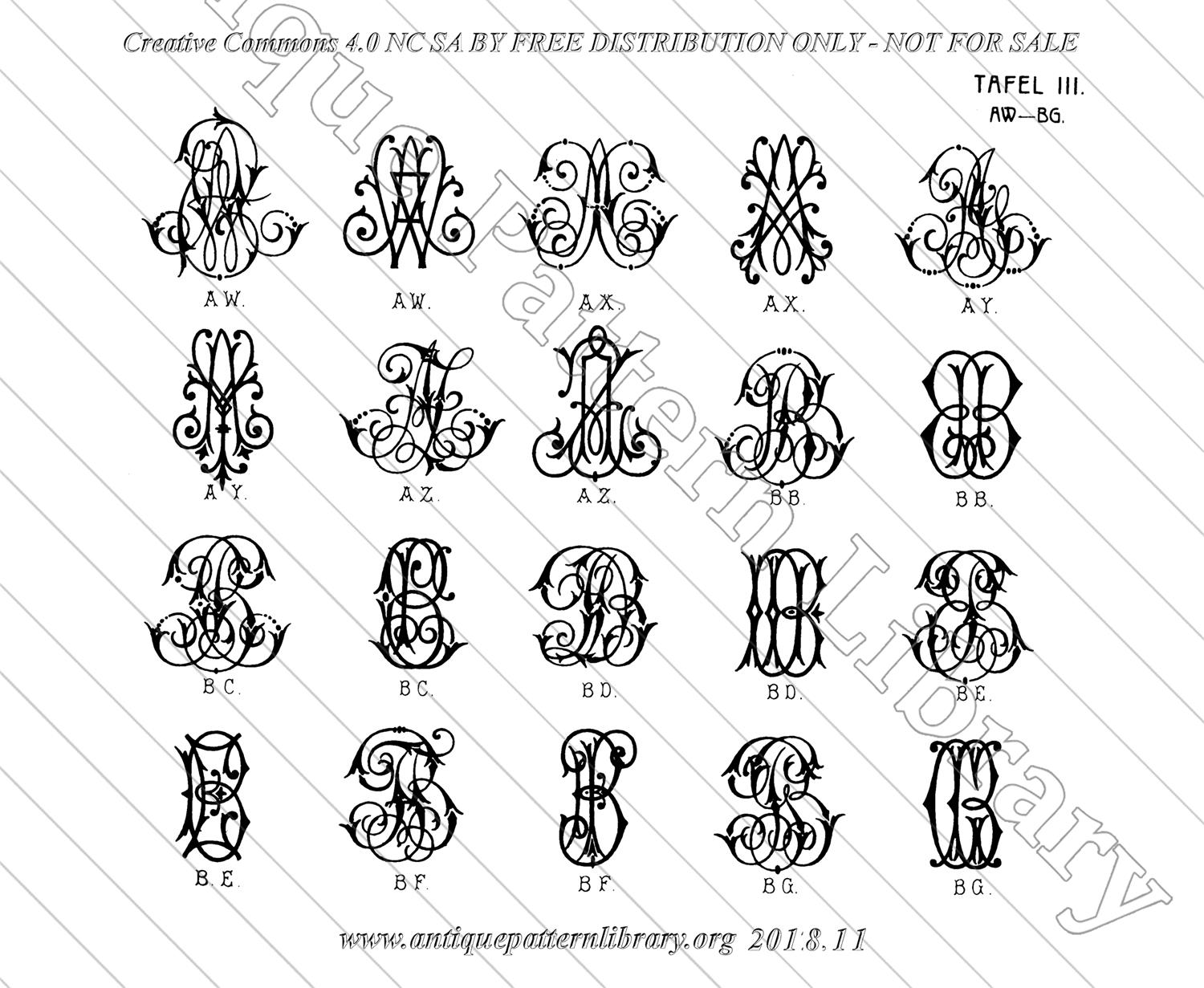 I-NK001 Monogrammbuch