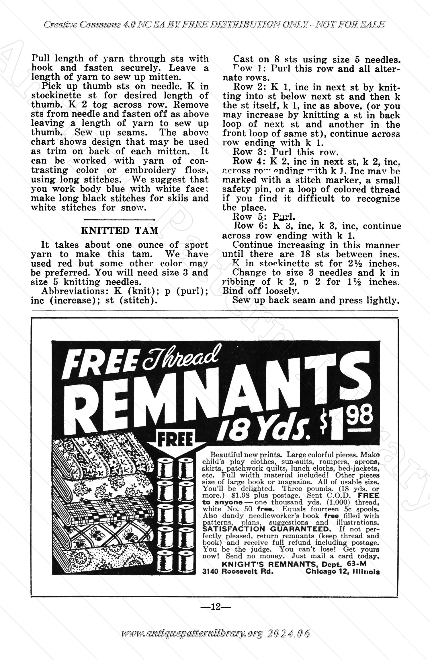 I-WB132 The Workbasket Vol. 13 November 1948 No. 2