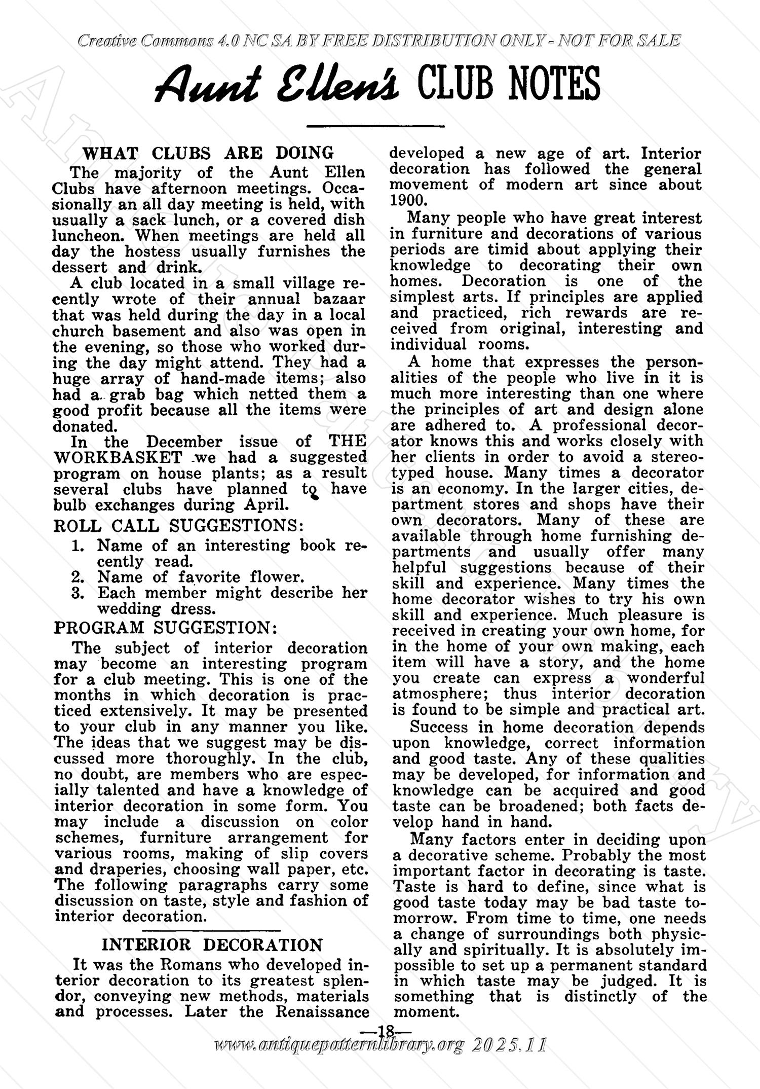 I-WB137 The Workbasket