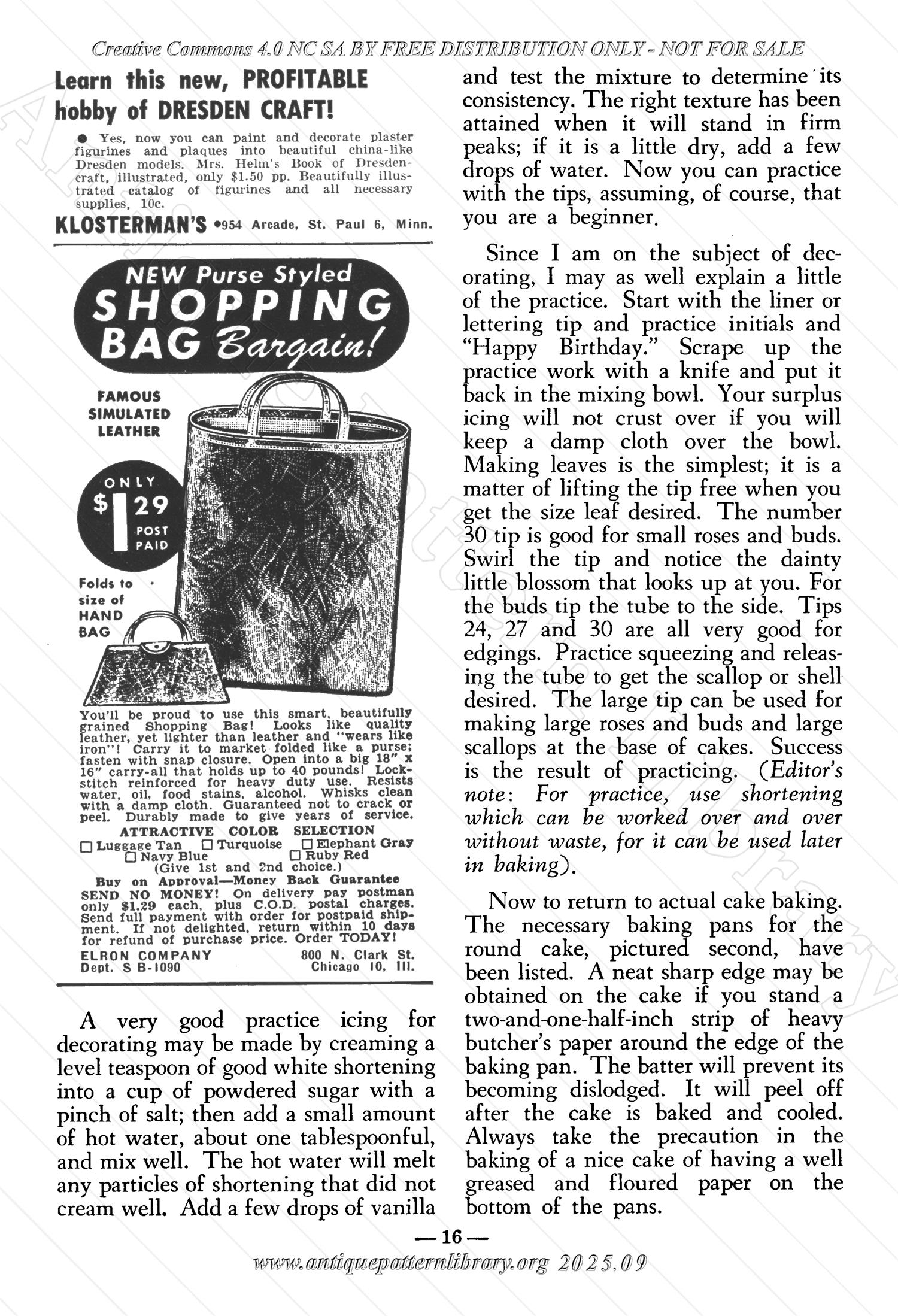 I-WB152 The Workbasket Volume 15 November 1949  No. 2