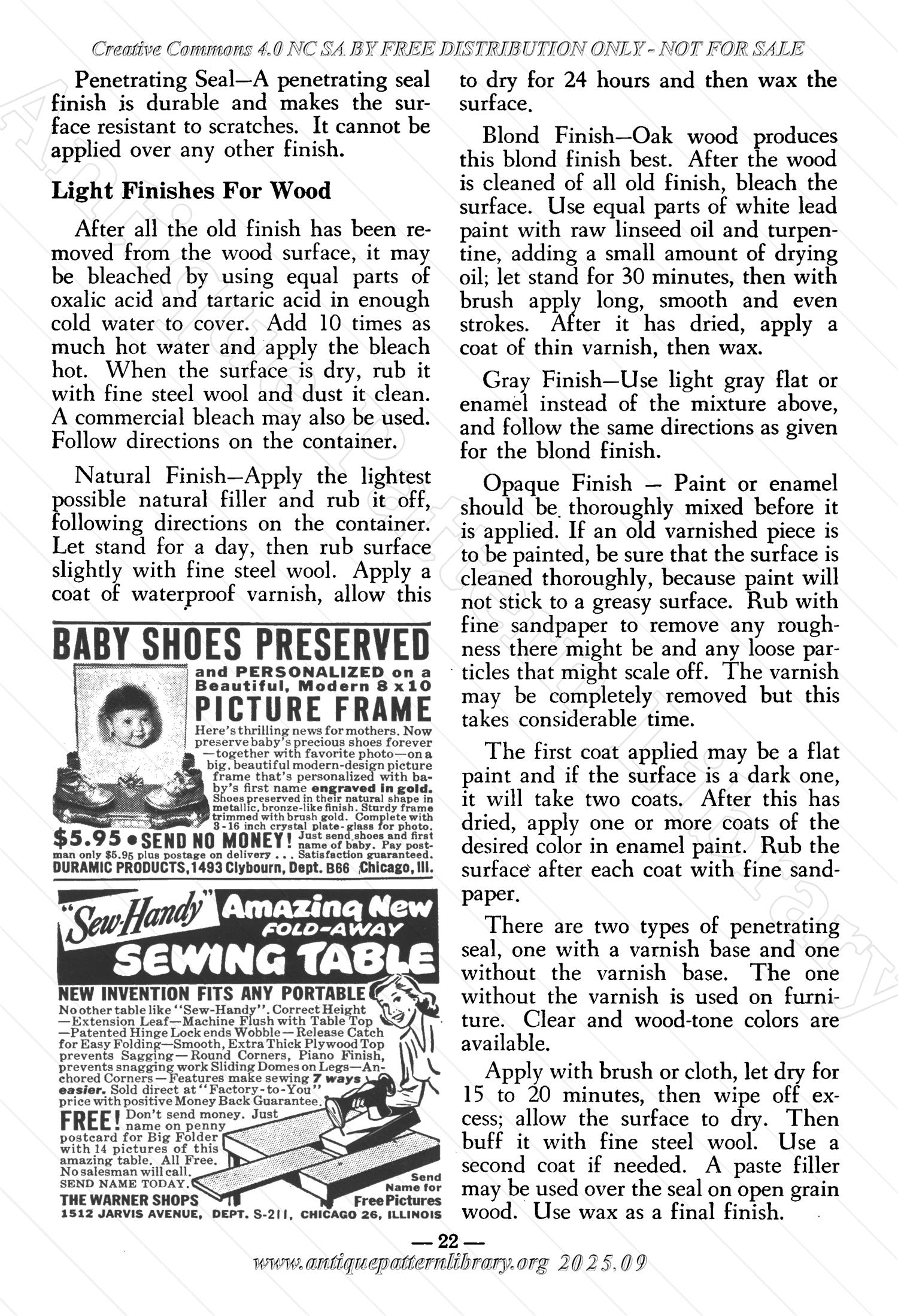 I-WB152 The Workbasket Volume 15 November 1949  No. 2