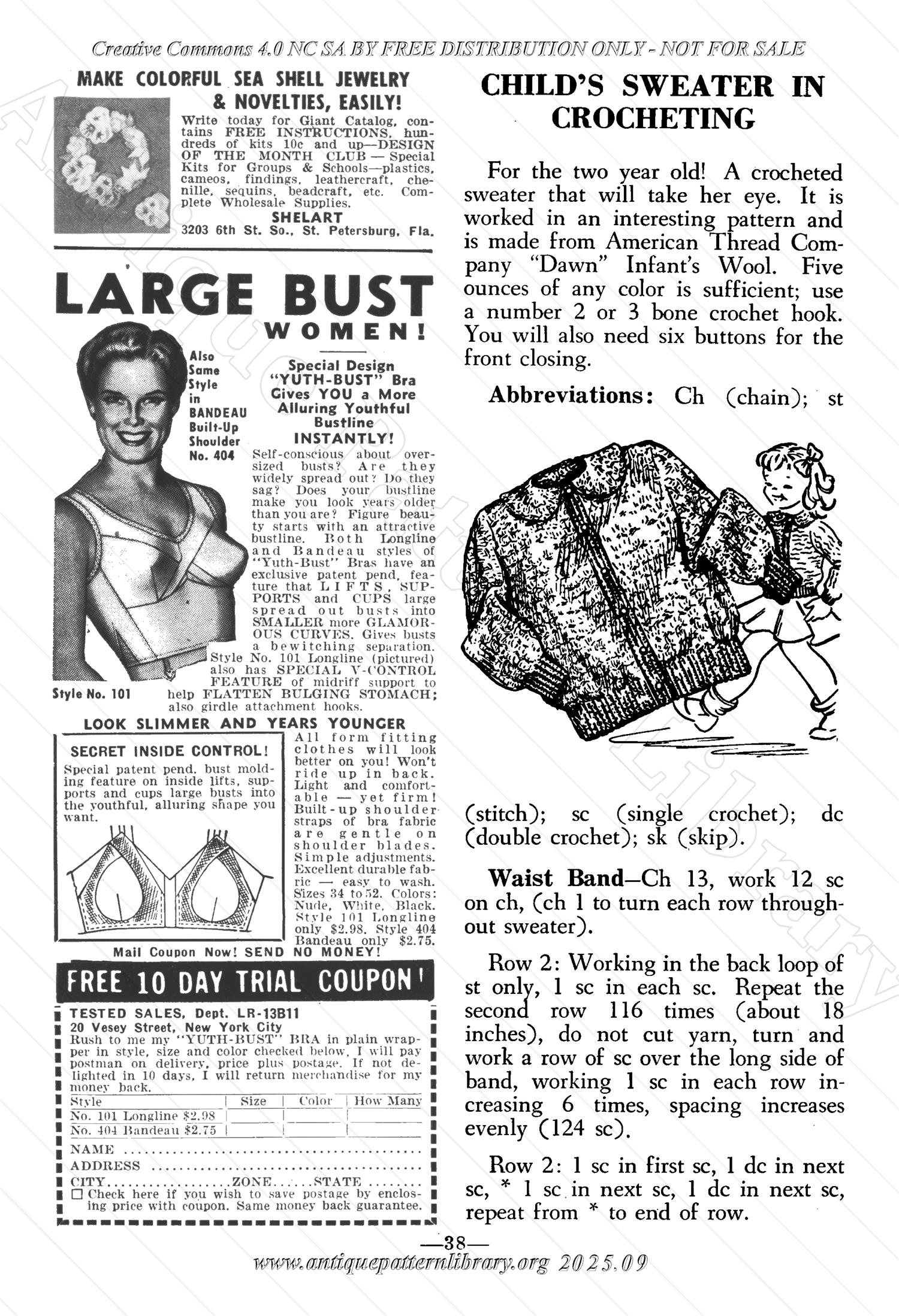 I-WB152 The Workbasket Volume 15 November 1949  No. 2