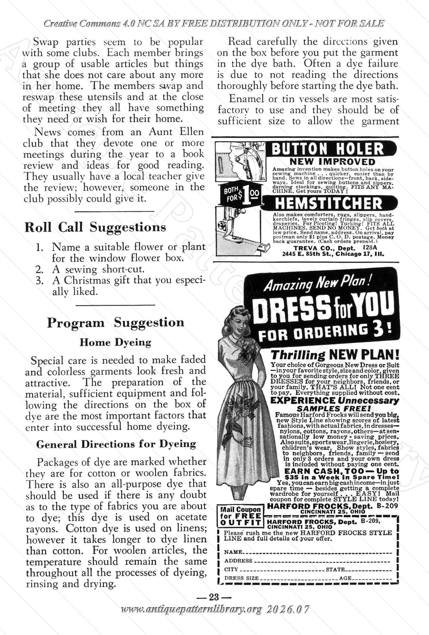 I-WB154 The Workbasket Volume 15 January 1950 No. 4