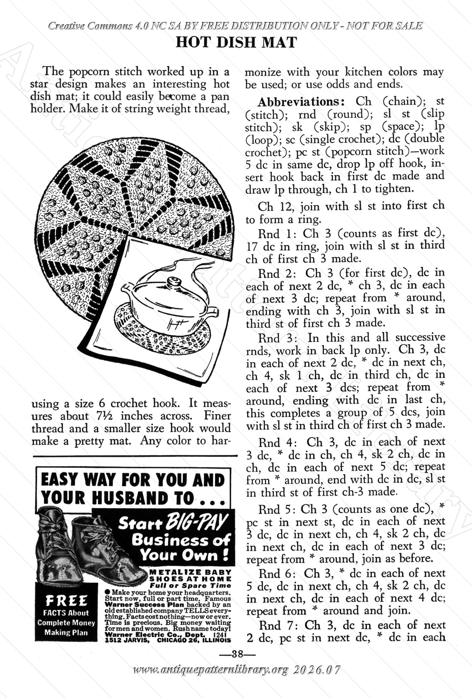 I-WB154 The Workbasket Volume 15 January 1950 No. 4