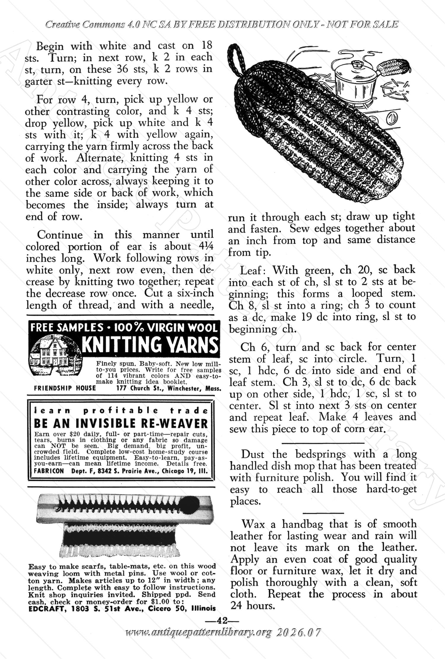 I-WB154 The Workbasket Volume 15 January 1950 No. 4